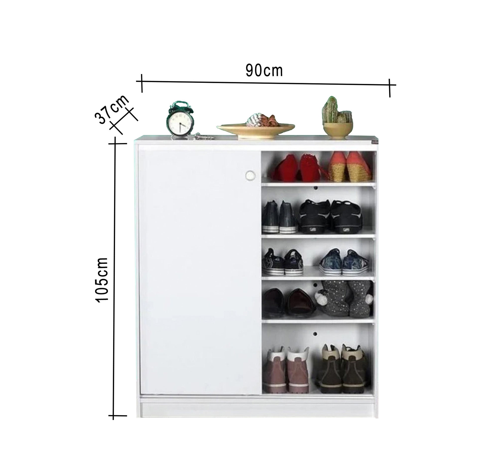 Leaf Slide Shoe Rack by OrganiPlus: Space - Saving Elegance - Vitrine Furniture - Shoe Racks