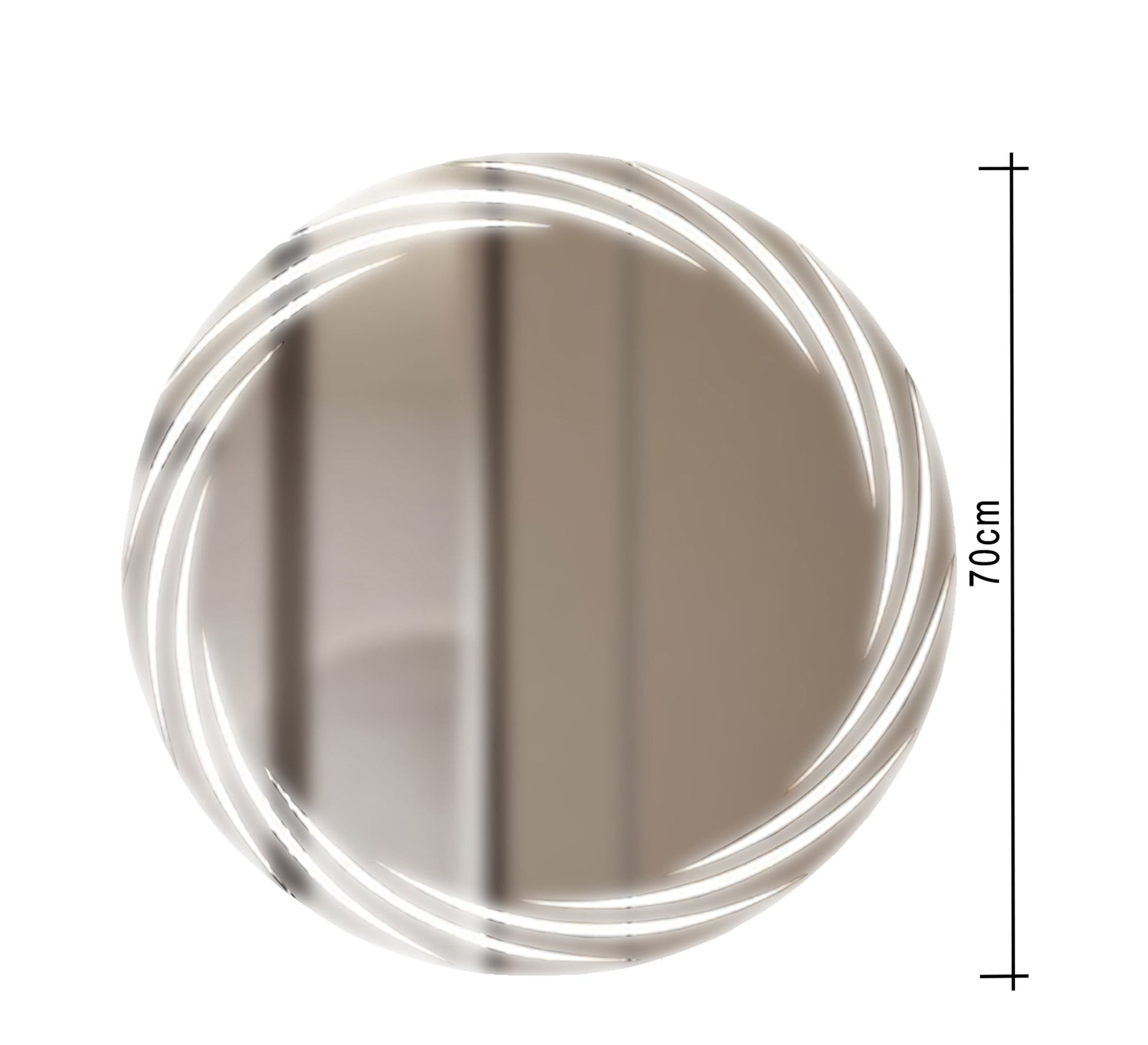 LED bathroom mirror - Vitrine Furniture - Décor