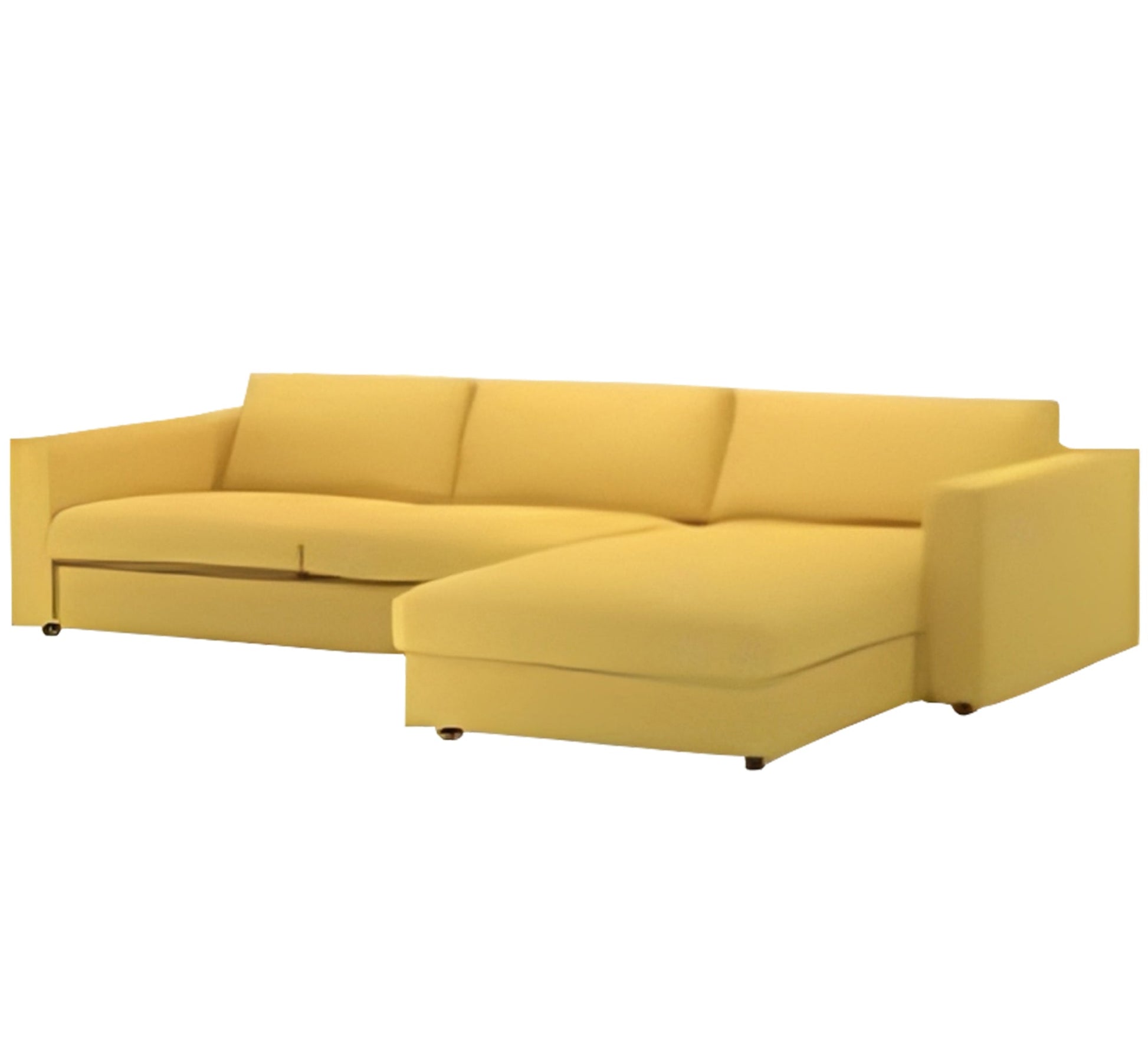 Letter L corner in canary yellow - Vitrine Furniture - Furniture