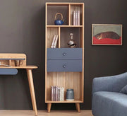 Library with two drawers and shelves - Vitrine Furniture - Furniture