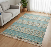 Light beige embossed nautical rug - Vitrine Furniture - Accessories