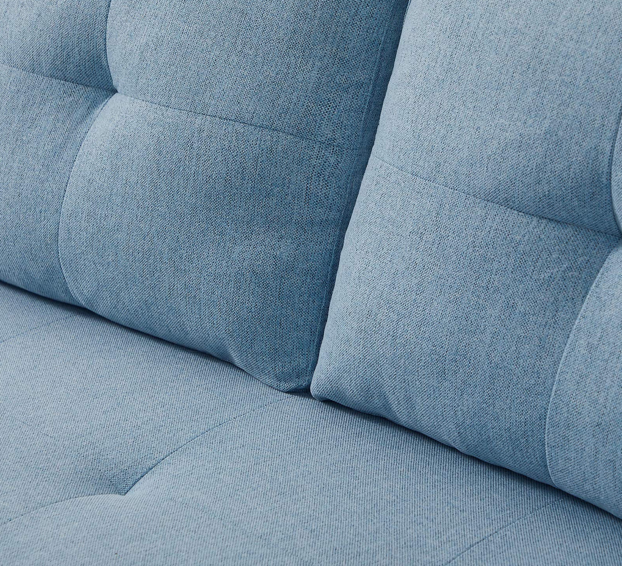 Light blue corner sofa - Vitrine Furniture - Furniture