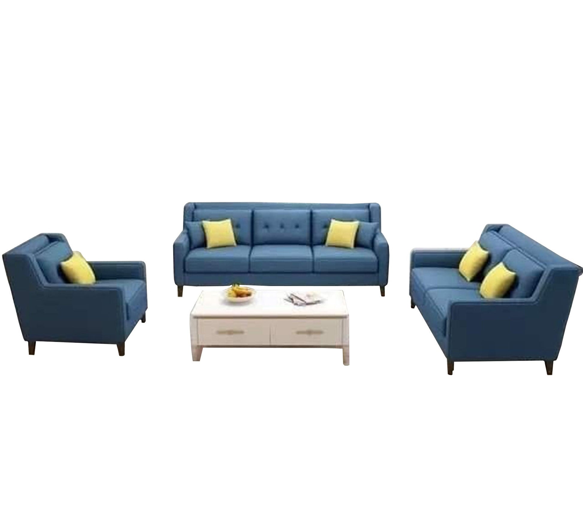 Light blue living room - Vitrine Furniture - Living room sets