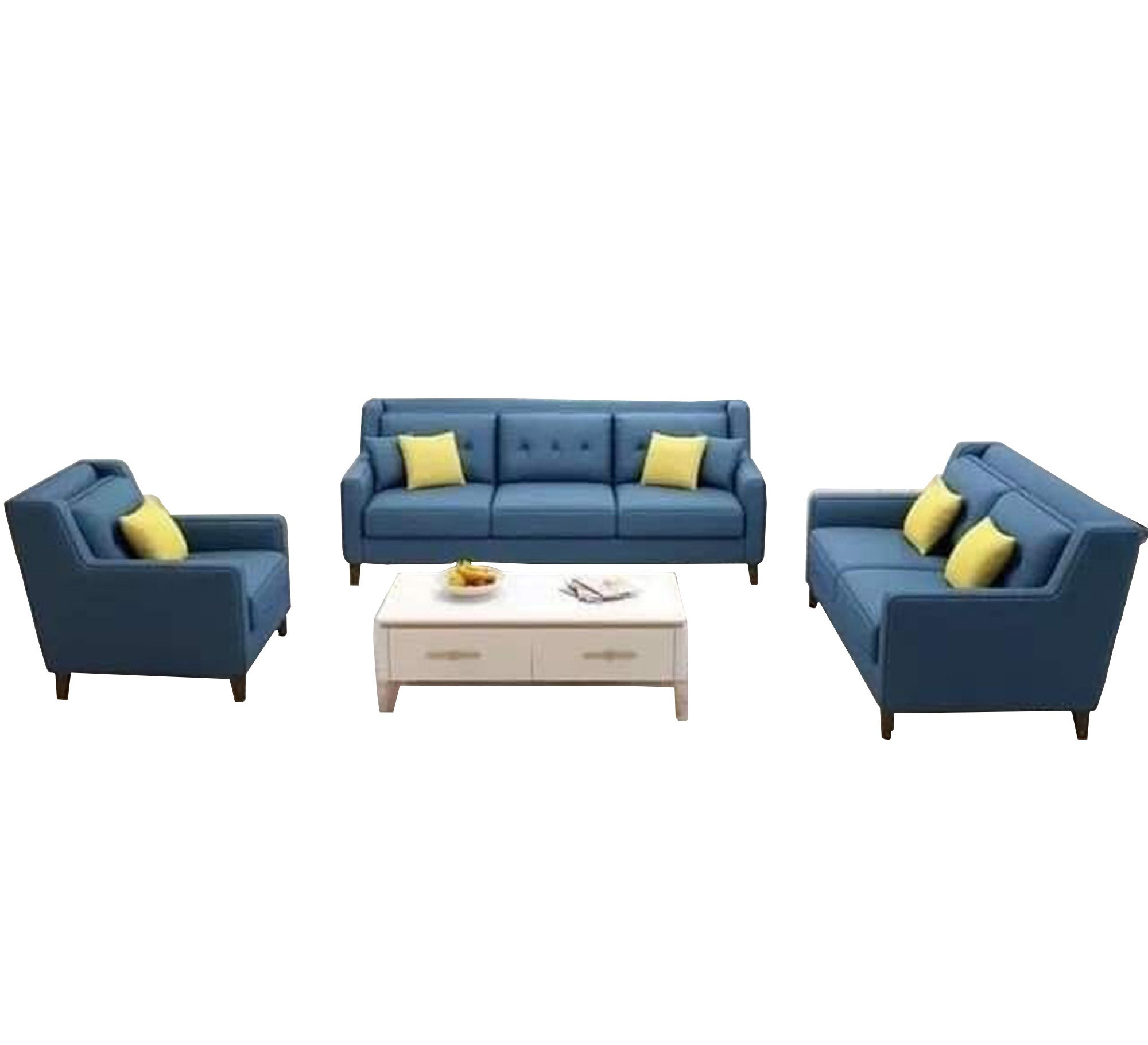 Light blue living room - Vitrine Furniture - Living room sets