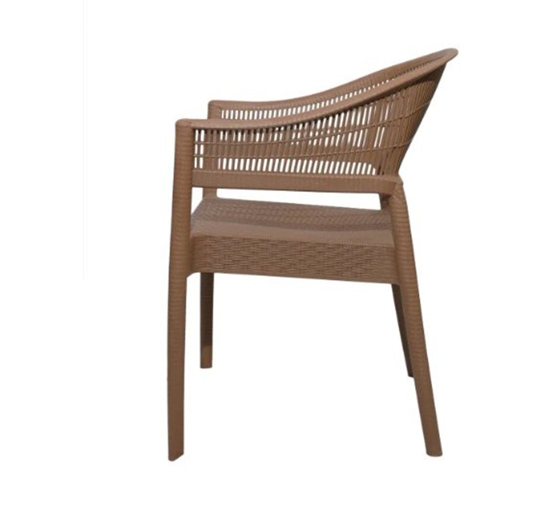 Light brown patio set, comfortable, built - in storage - Vitrine Furniture - Outdoor Products