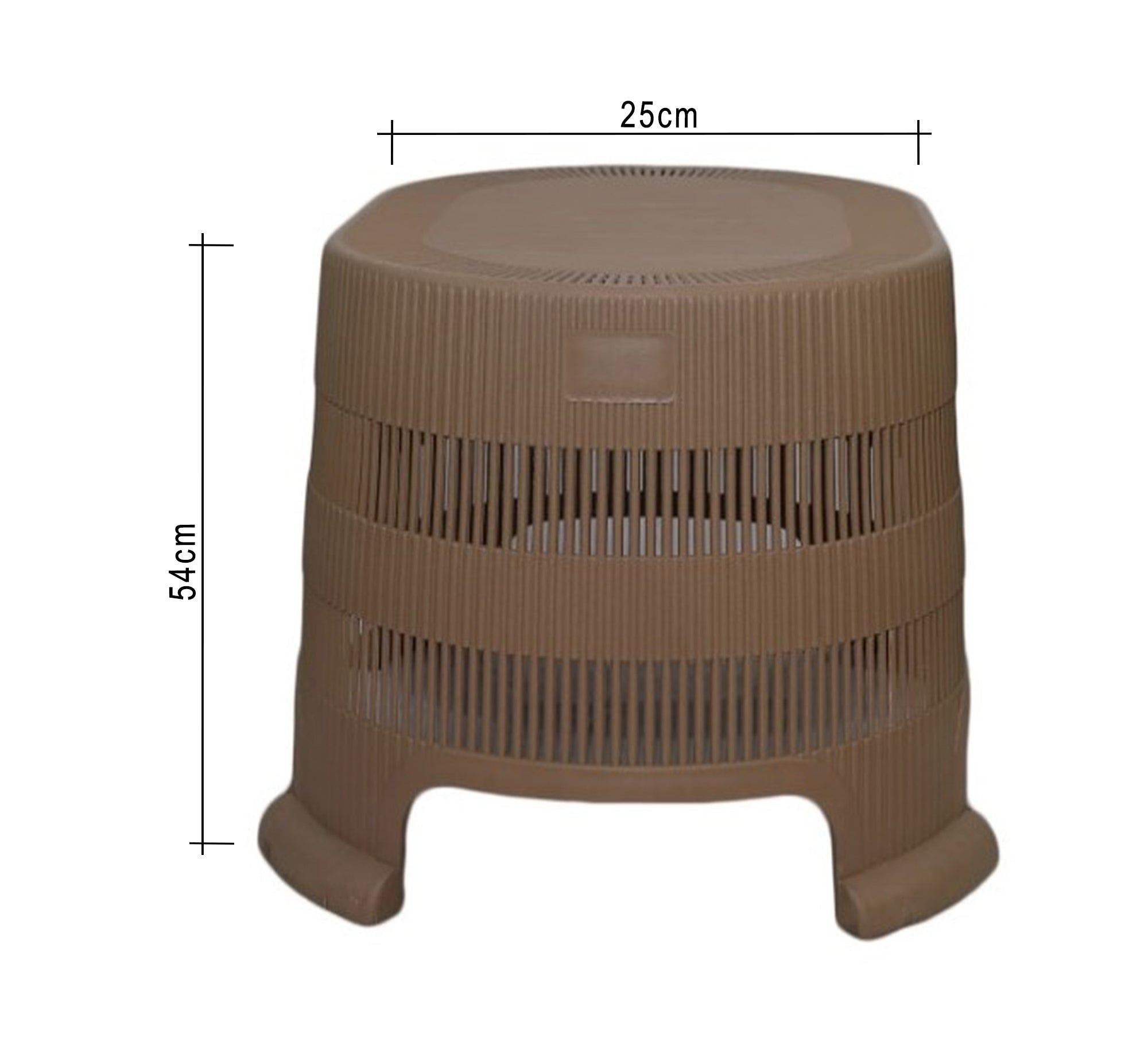 Light brown patio set, comfortable, built - in storage - Vitrine Furniture - Outdoor Products