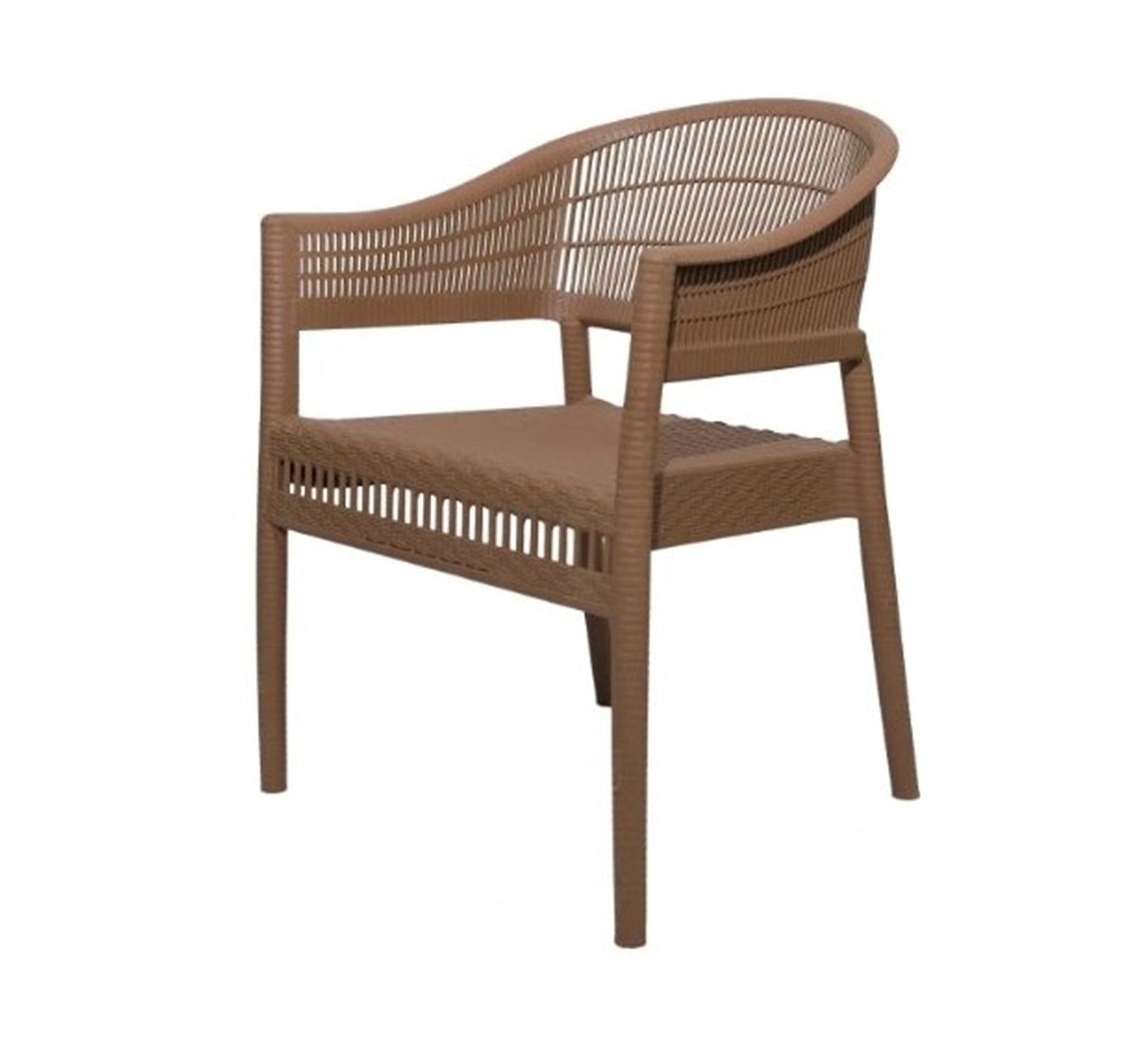 Light brown patio set, comfortable, built - in storage - Vitrine Furniture - Outdoor Products