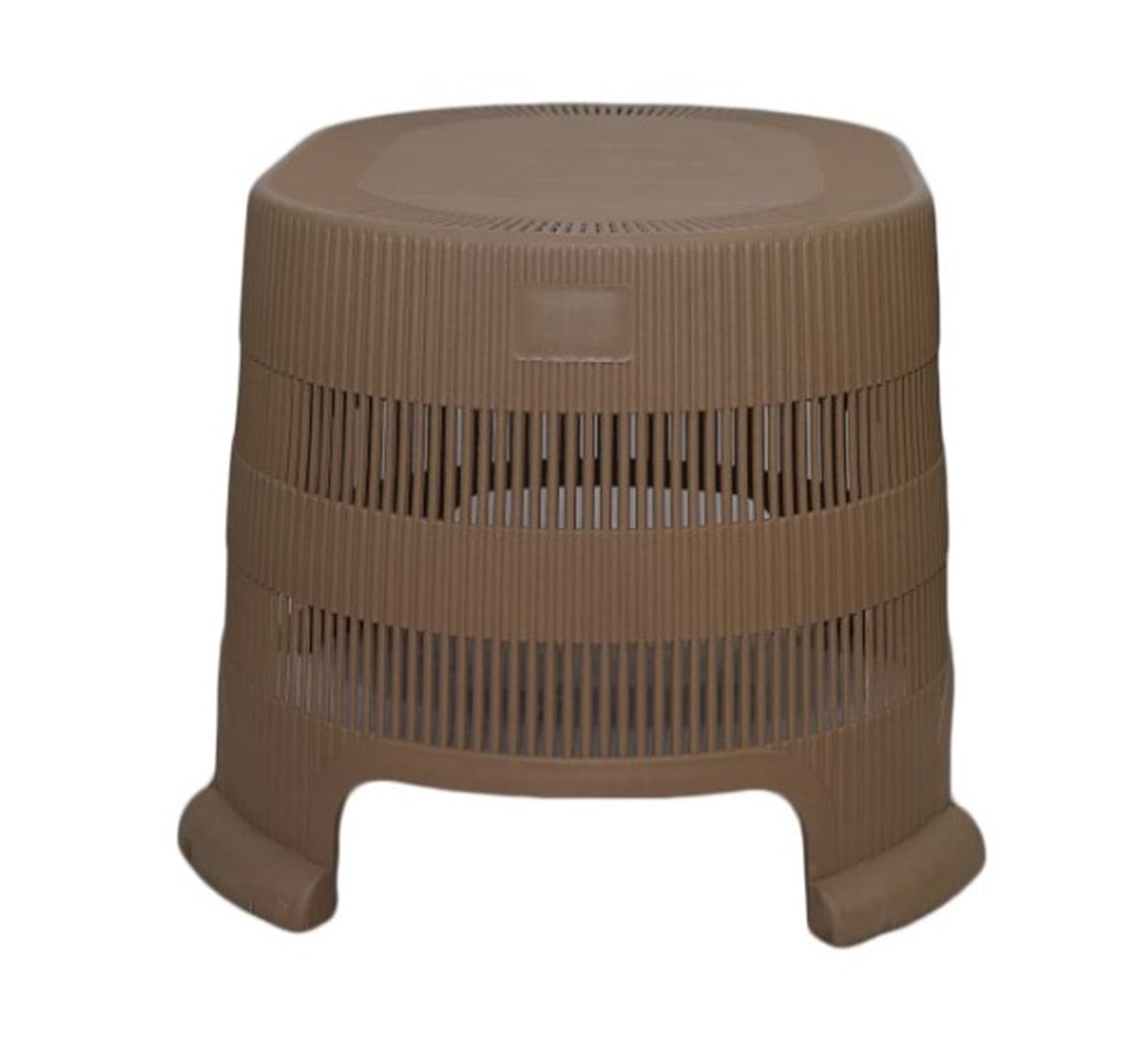 Light brown patio set, comfortable, built - in storage - Vitrine Furniture - Outdoor Products