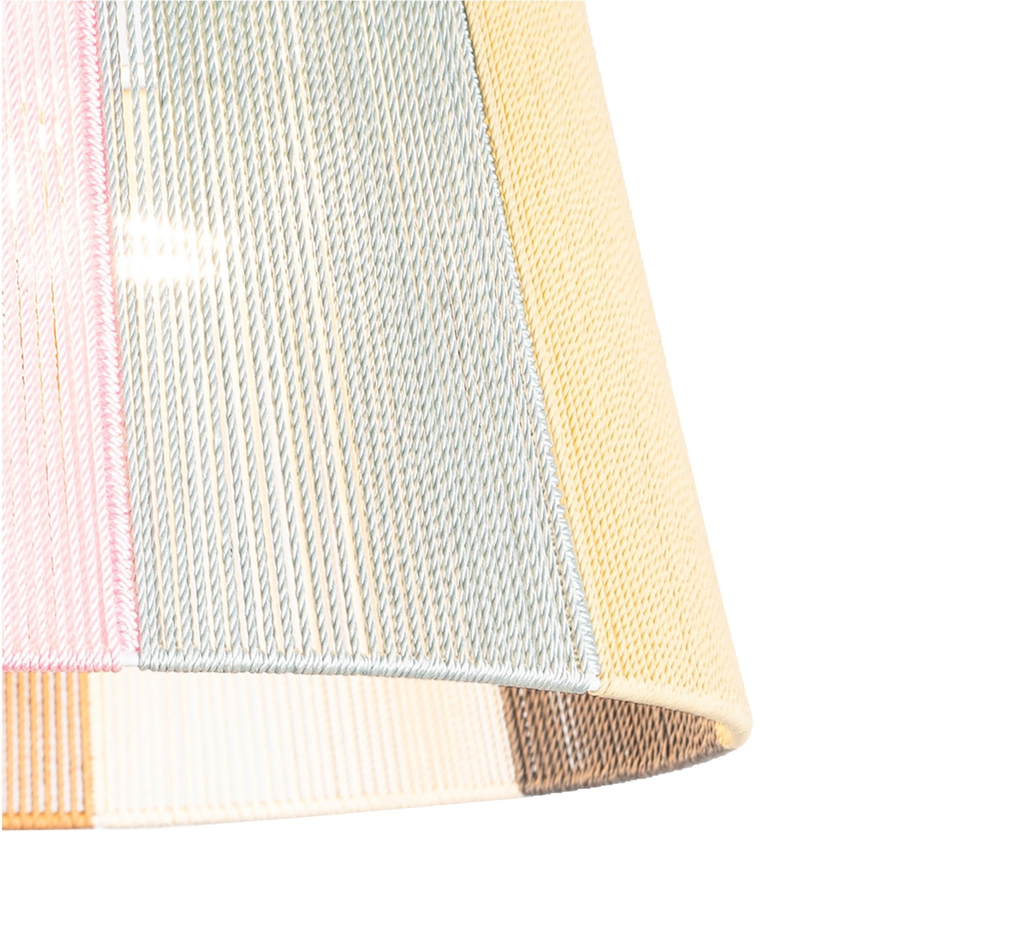 Light - colored macrame pendant light - Vitrine Furniture - Lighting