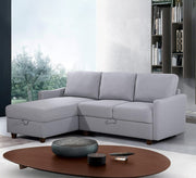 Light gray corner bed - Vitrine Furniture - Furniture