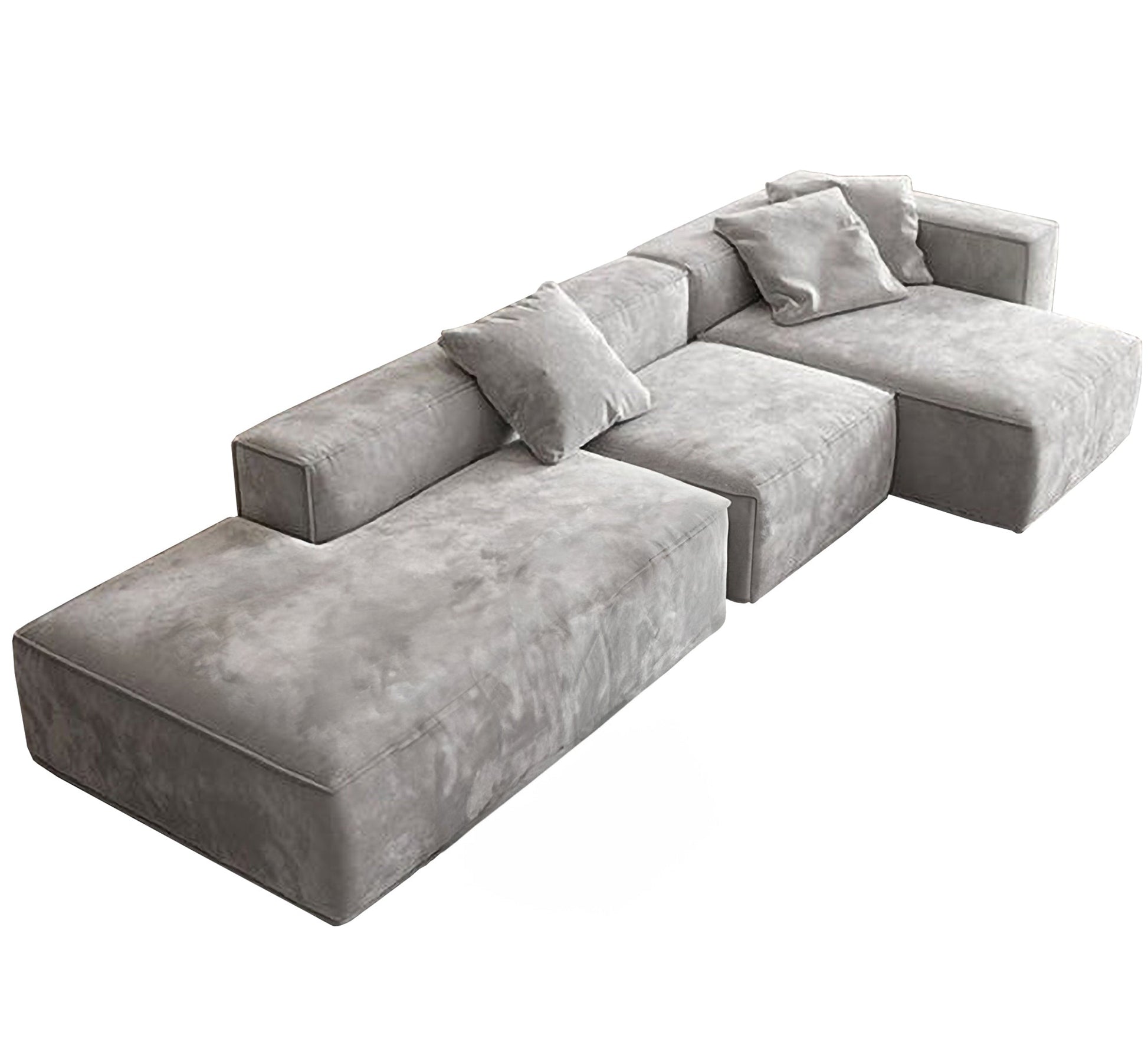 Light gray L corner - Vitrine Furniture - Furniture