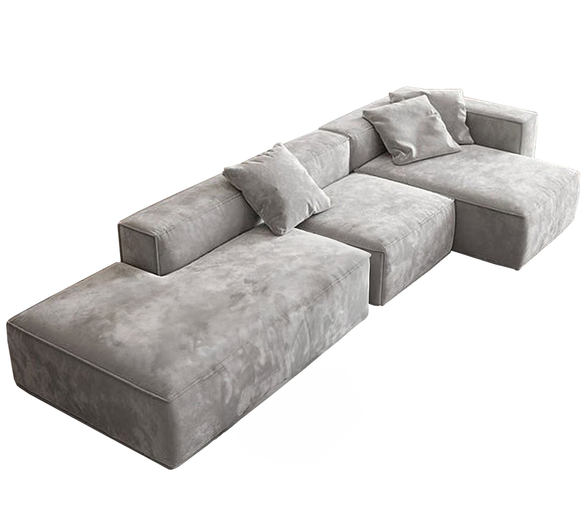 Light gray L corner - Vitrine Furniture - Furniture