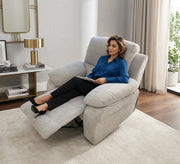 Light grey Lazyboy chair - Vitrine Furniture - Lazyboy Chair