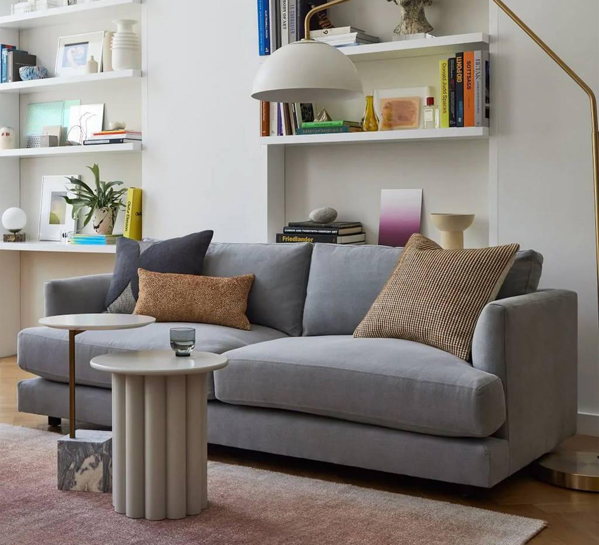 Light grey triple sofa - Vitrine Furniture - Furniture