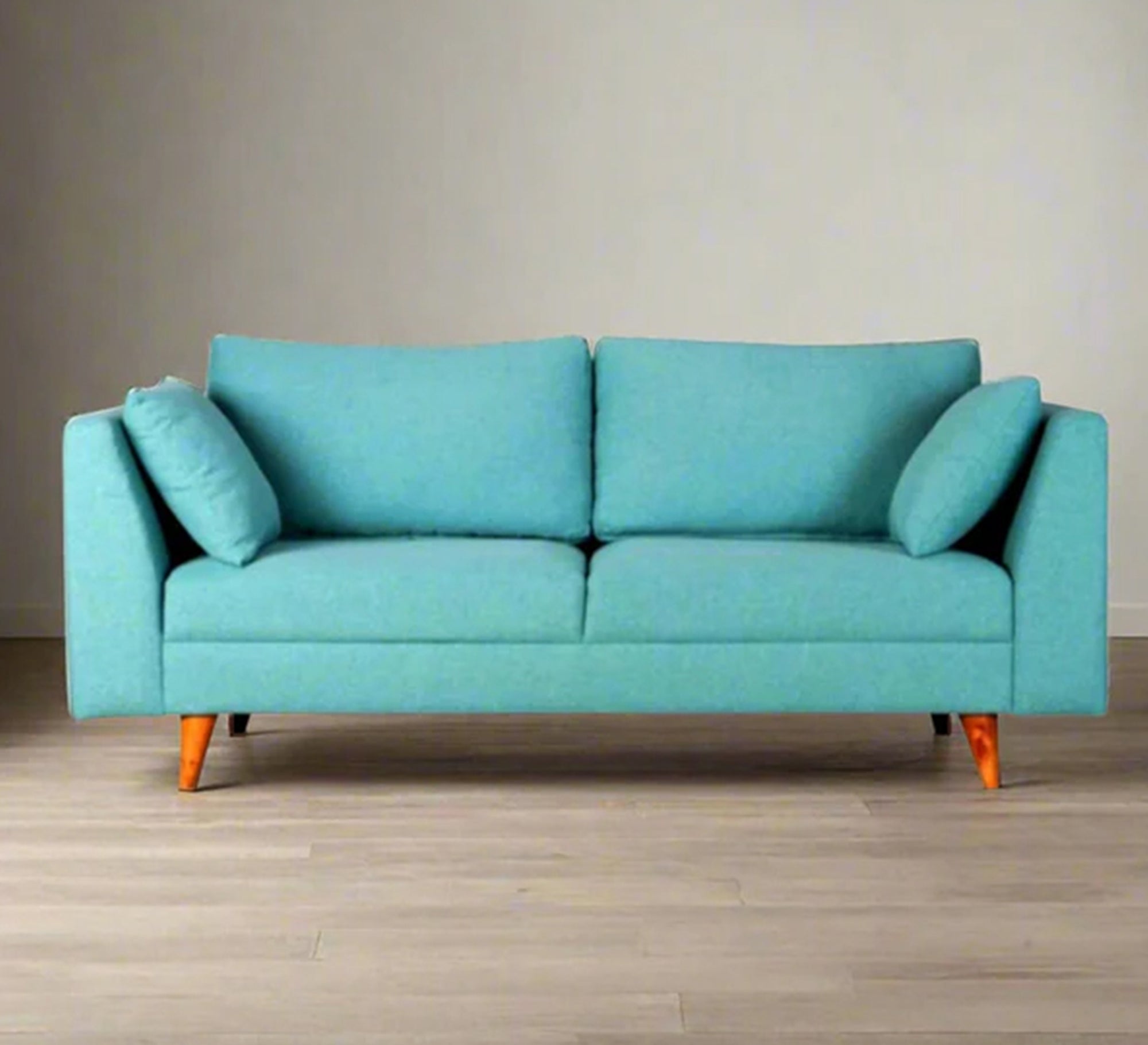 Light sky blue sofa - Vitrine Furniture - Furniture