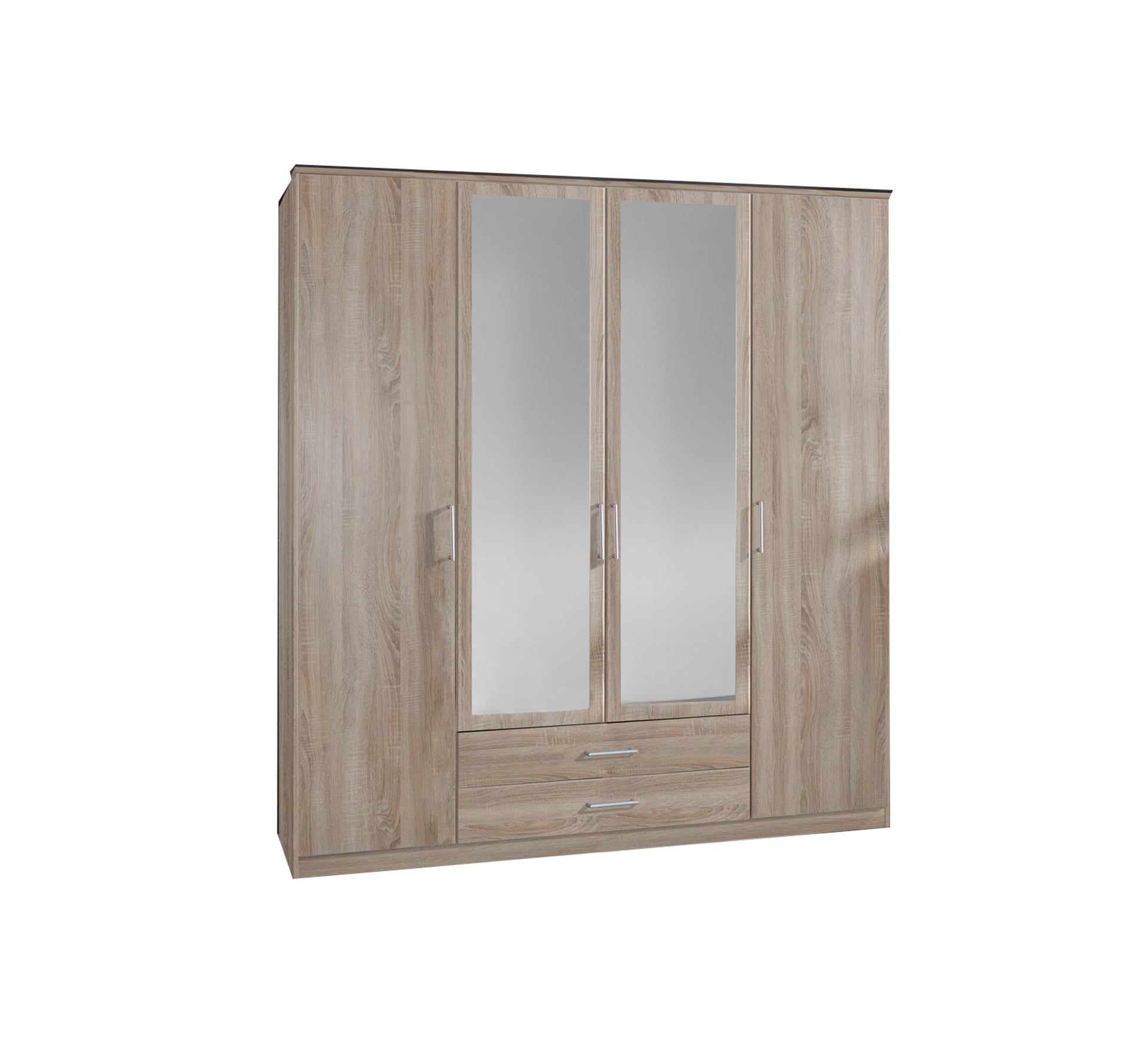 Light wood chest of drawers, mirrors and doors - Vitrine Furniture - Furniture