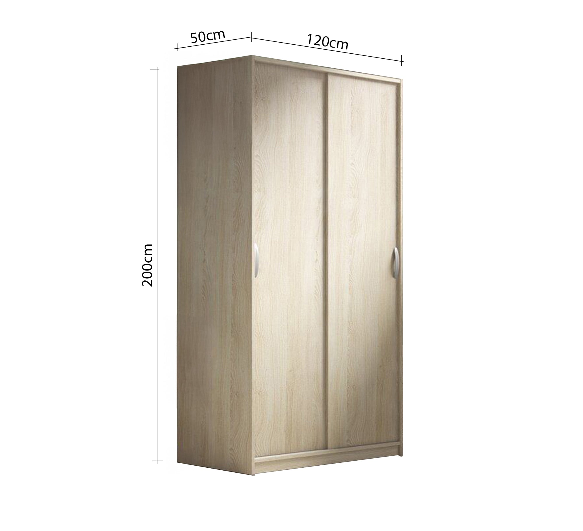 Light wood design sliding wardrobe - Vitrine Furniture - Furniture