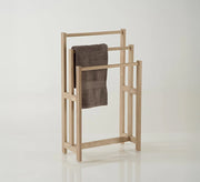 Light Wood Towel Rack - Vitrine Furniture - Furniture