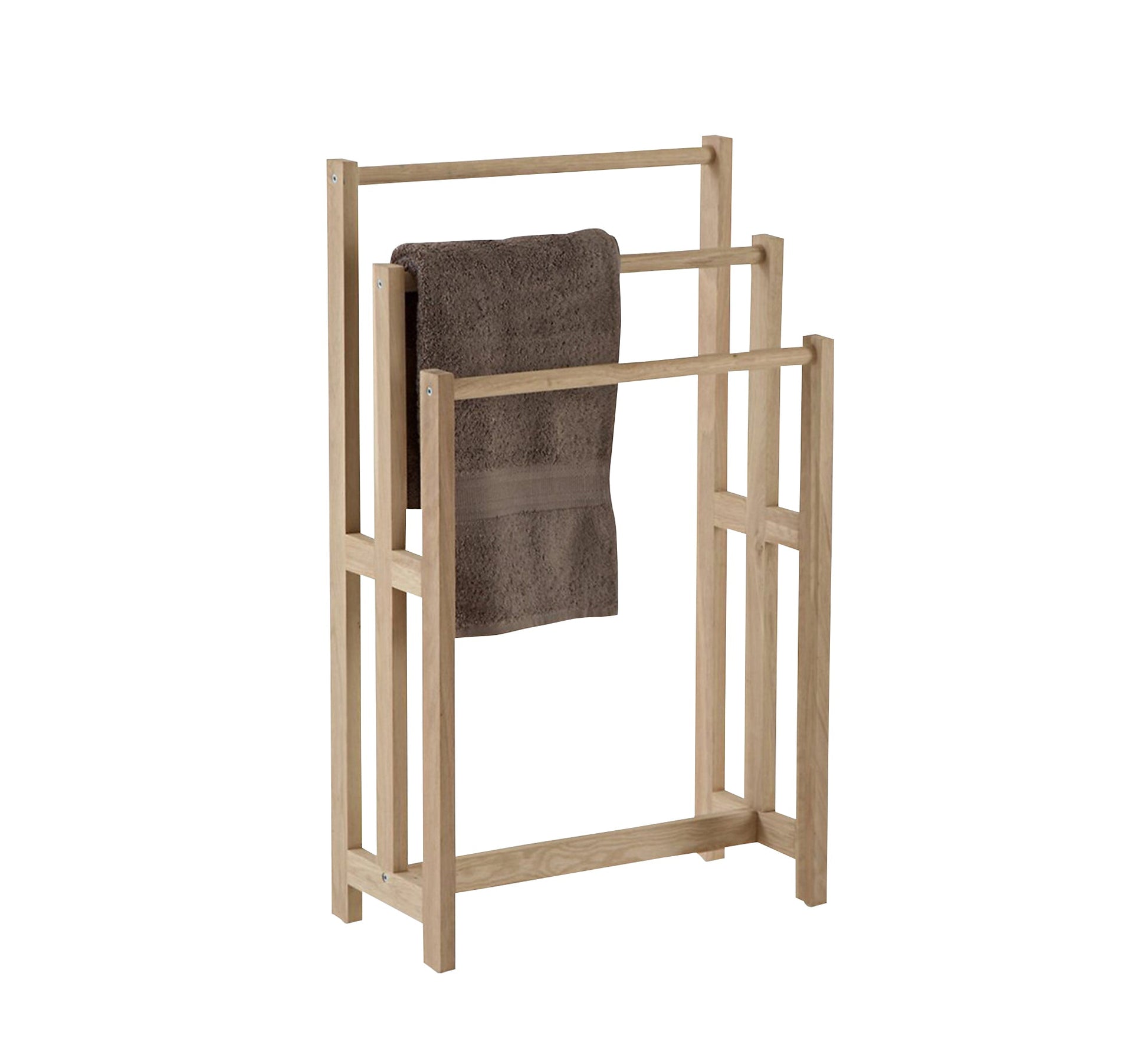 Light Wood Towel Rack - Vitrine Furniture - Furniture