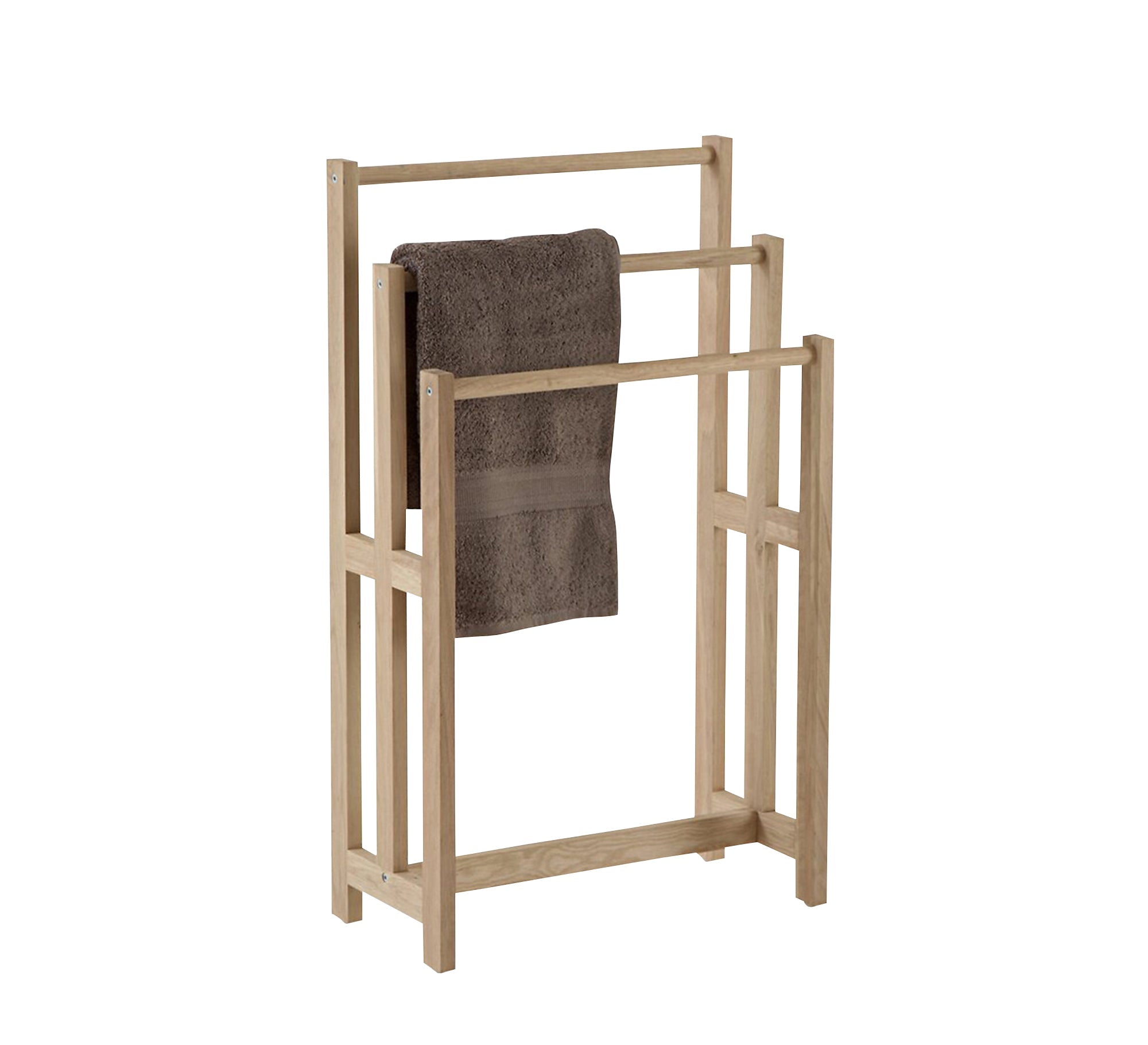 Light Wood Towel Rack - Vitrine Furniture - Furniture