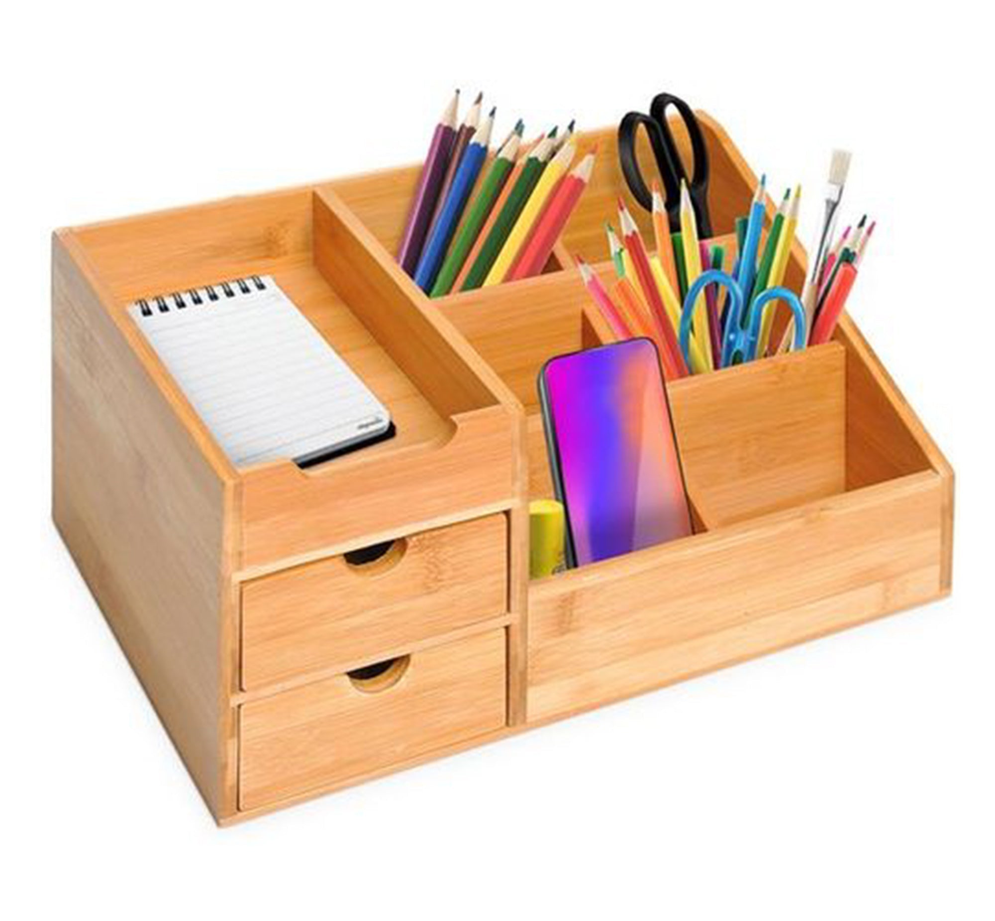 Light wooden desk organizer - Vitrine Furniture - Furniture