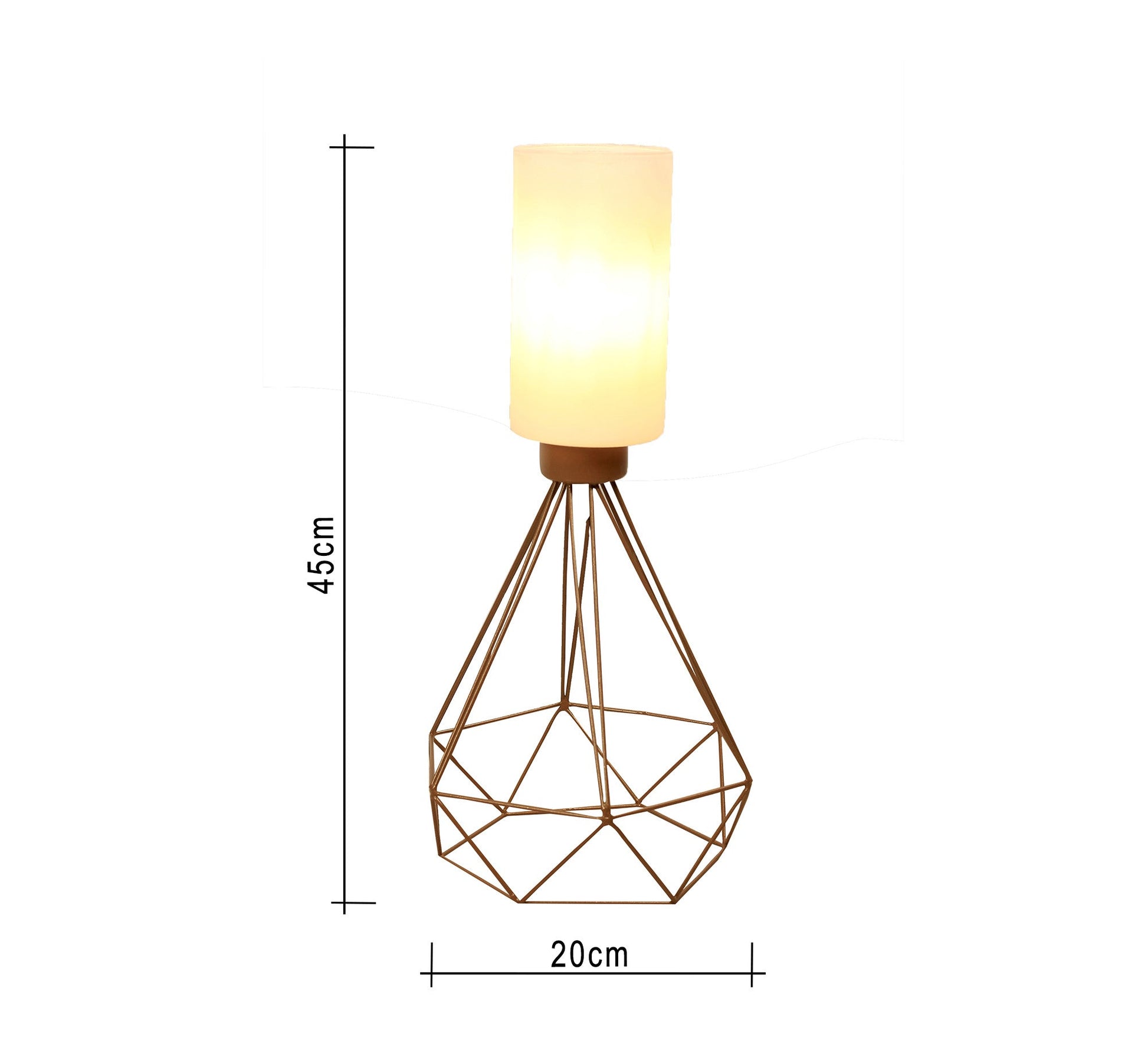 Lighting lampshade golden - Vitrine Furniture - Lighting