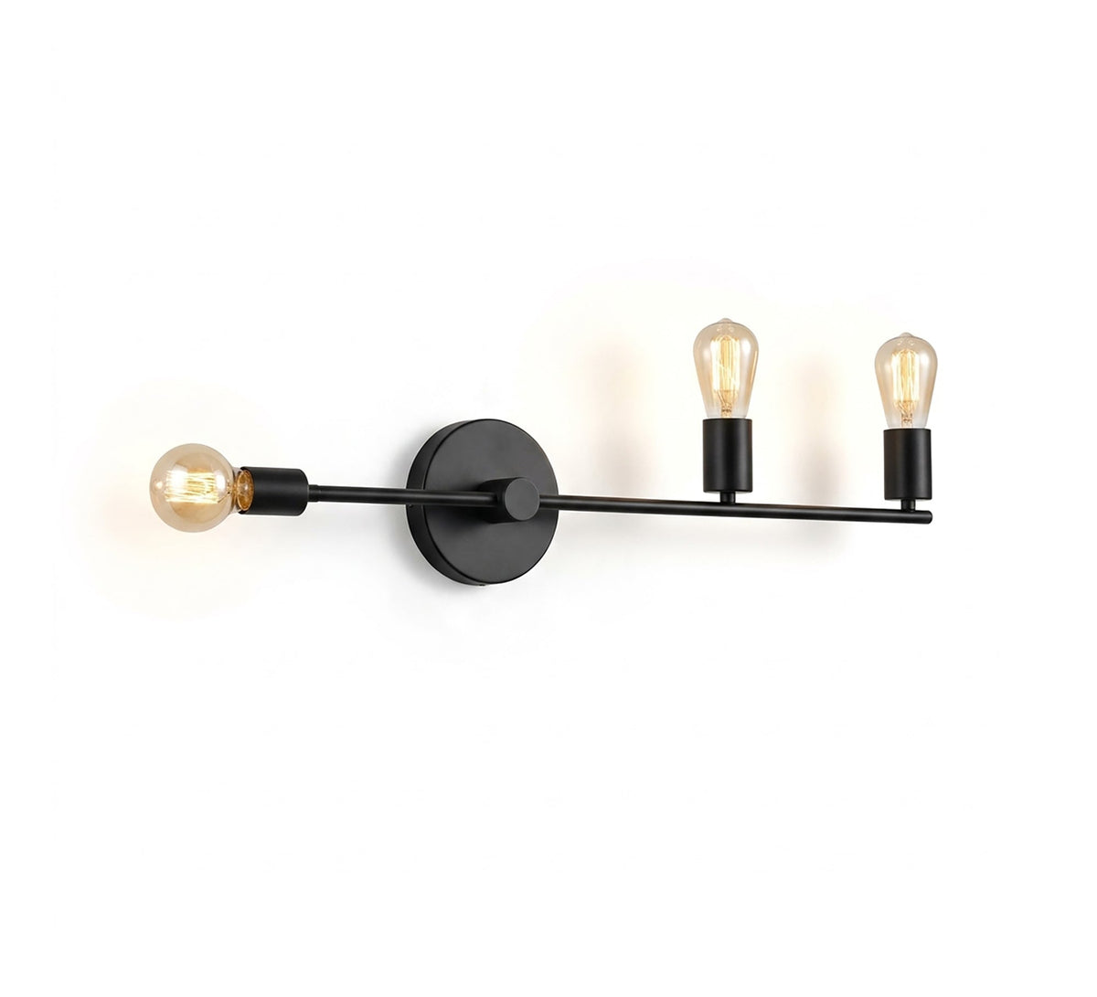 Linear wall or ceiling light fixture in black - Vitrine Furniture - Ceiling lights