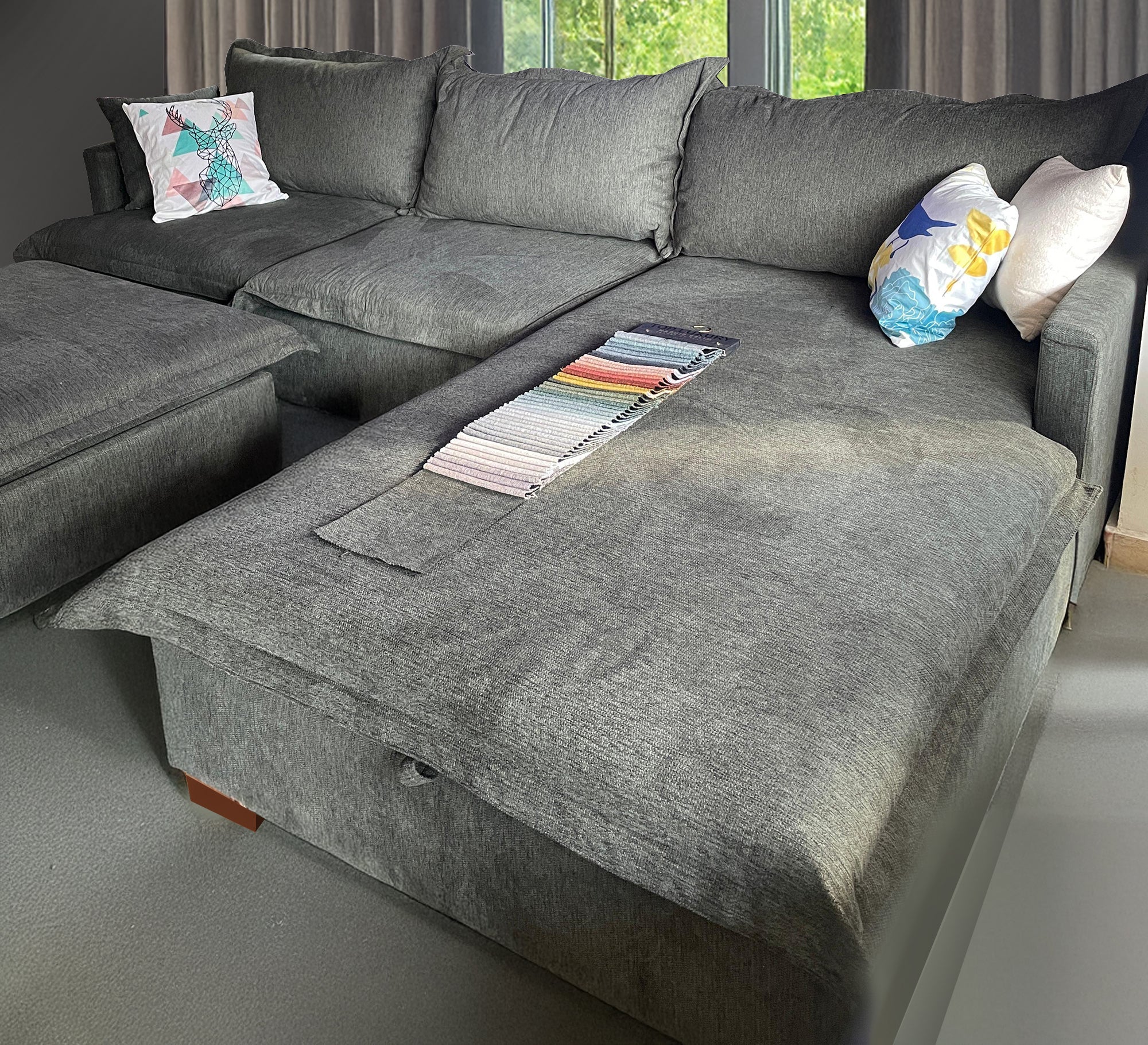 Living Corner with storage - Vitrine Furniture - Furniture