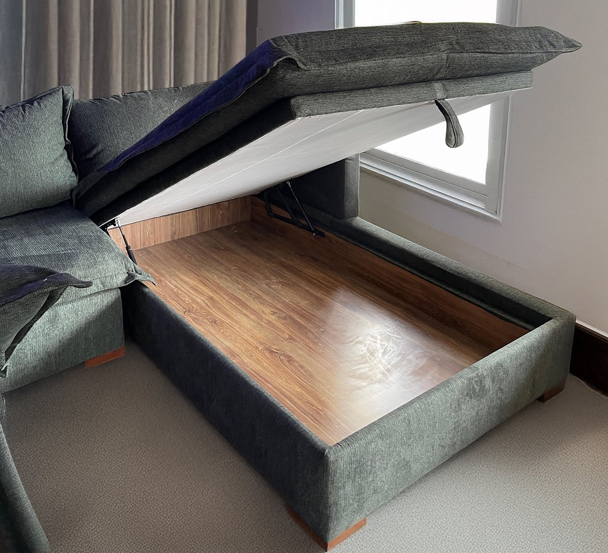 Living Corner with storage - Vitrine Furniture - Furniture