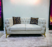 Living: Navy Camo & White Elegance Unleashed - Vitrine Furniture - Living room sets