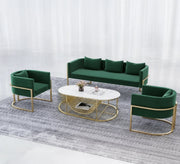 Living room set with a sofa and two armchairs - Vitrine Furniture - Furniture