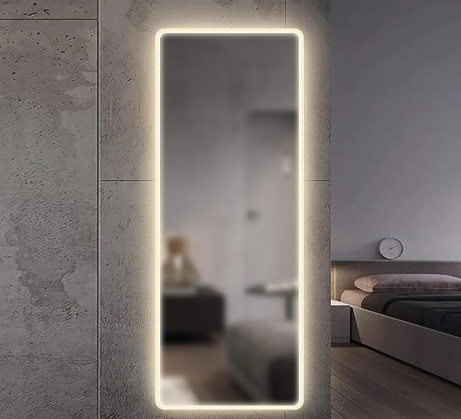 Long rectangular wall mirror - Vitrine Furniture - Décor