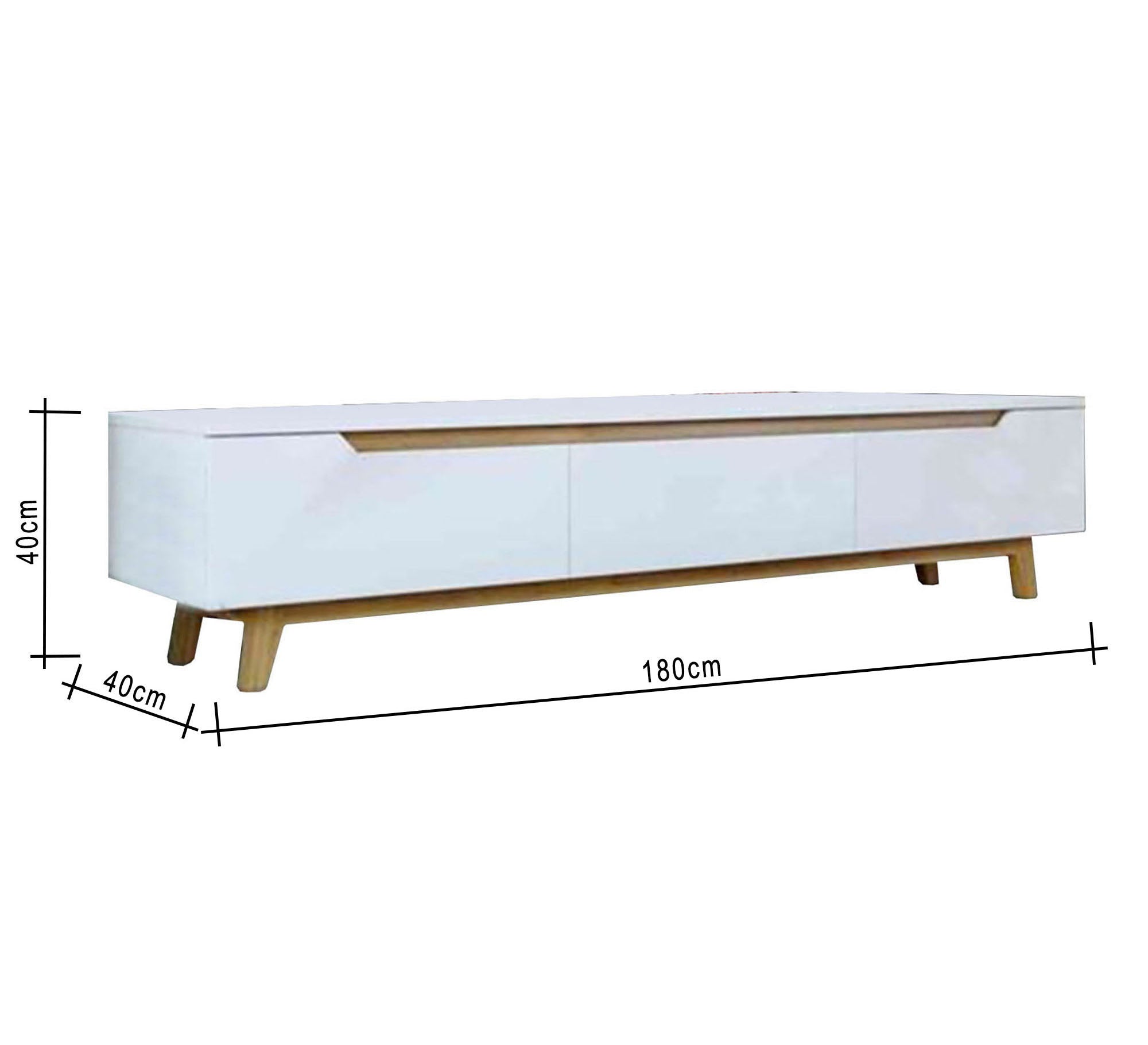 Long TV table - Vitrine Furniture - Furniture