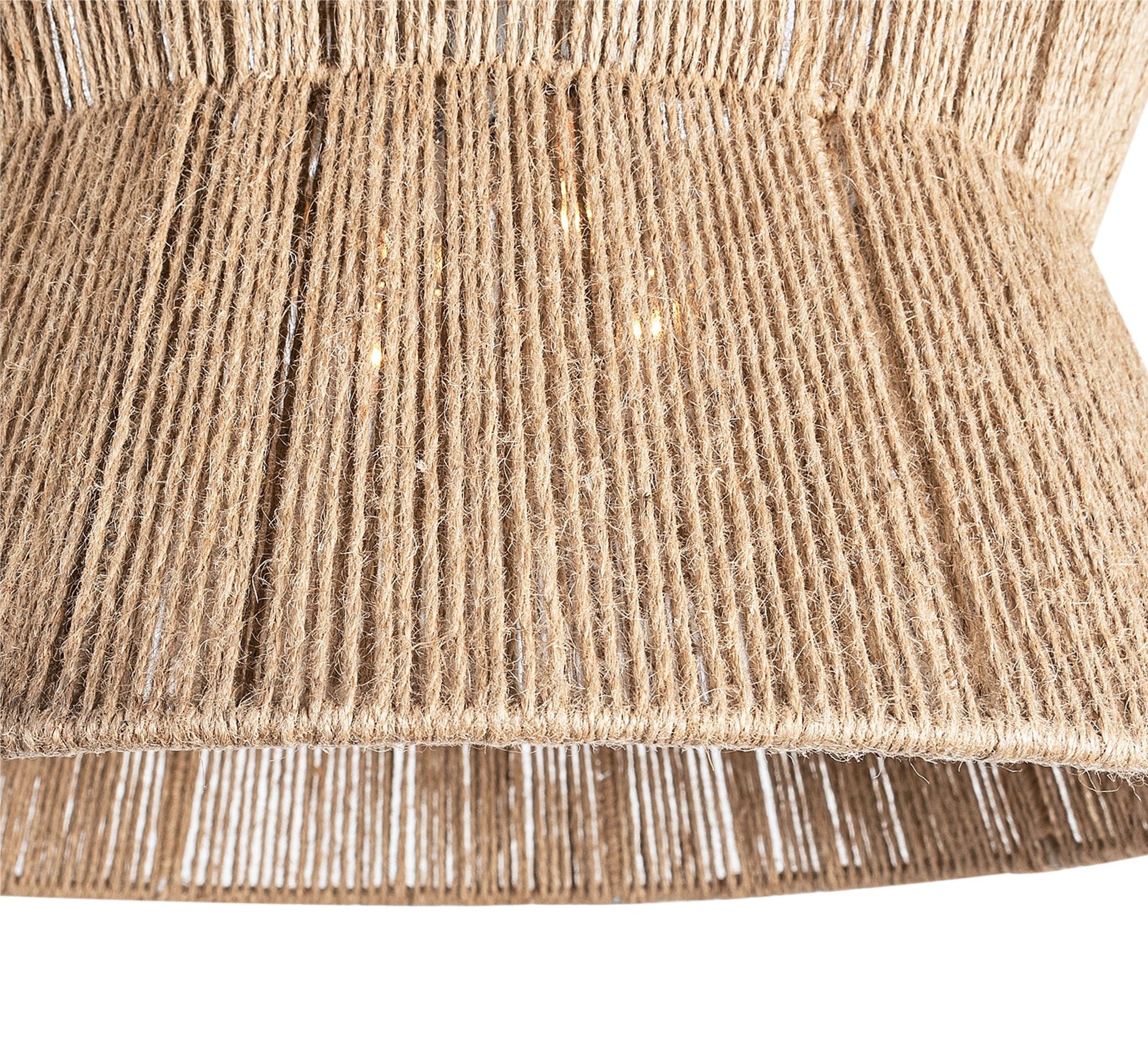 Longitudinal woven thread ceiling lamp - Vitrine Furniture - Lighting