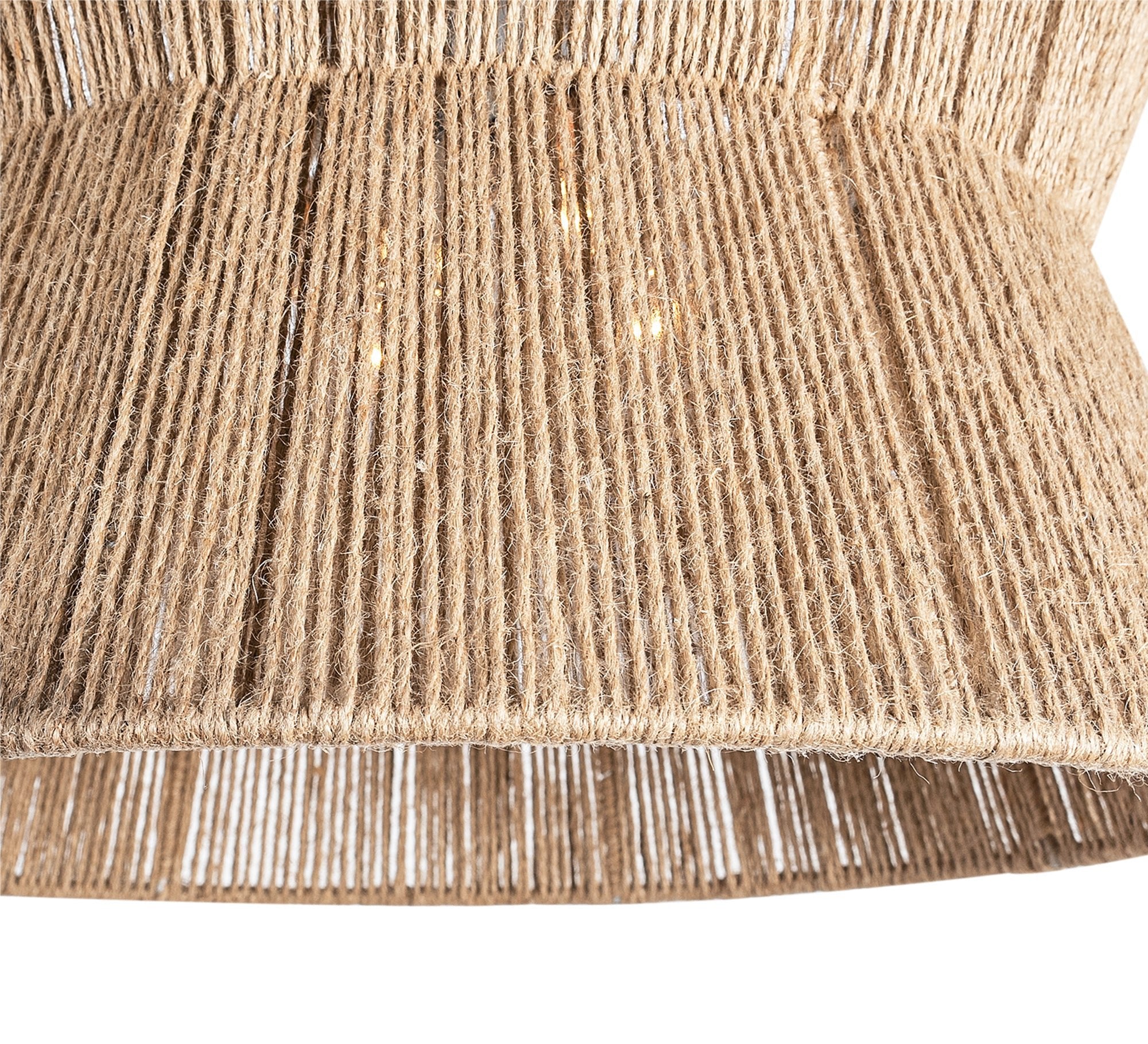 Longitudinal woven thread ceiling lamp - Vitrine Furniture - Lighting