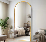 Luxor Mirrors: Modern Elegance with a Golden Frame - Vitrine Furniture - Mirrors