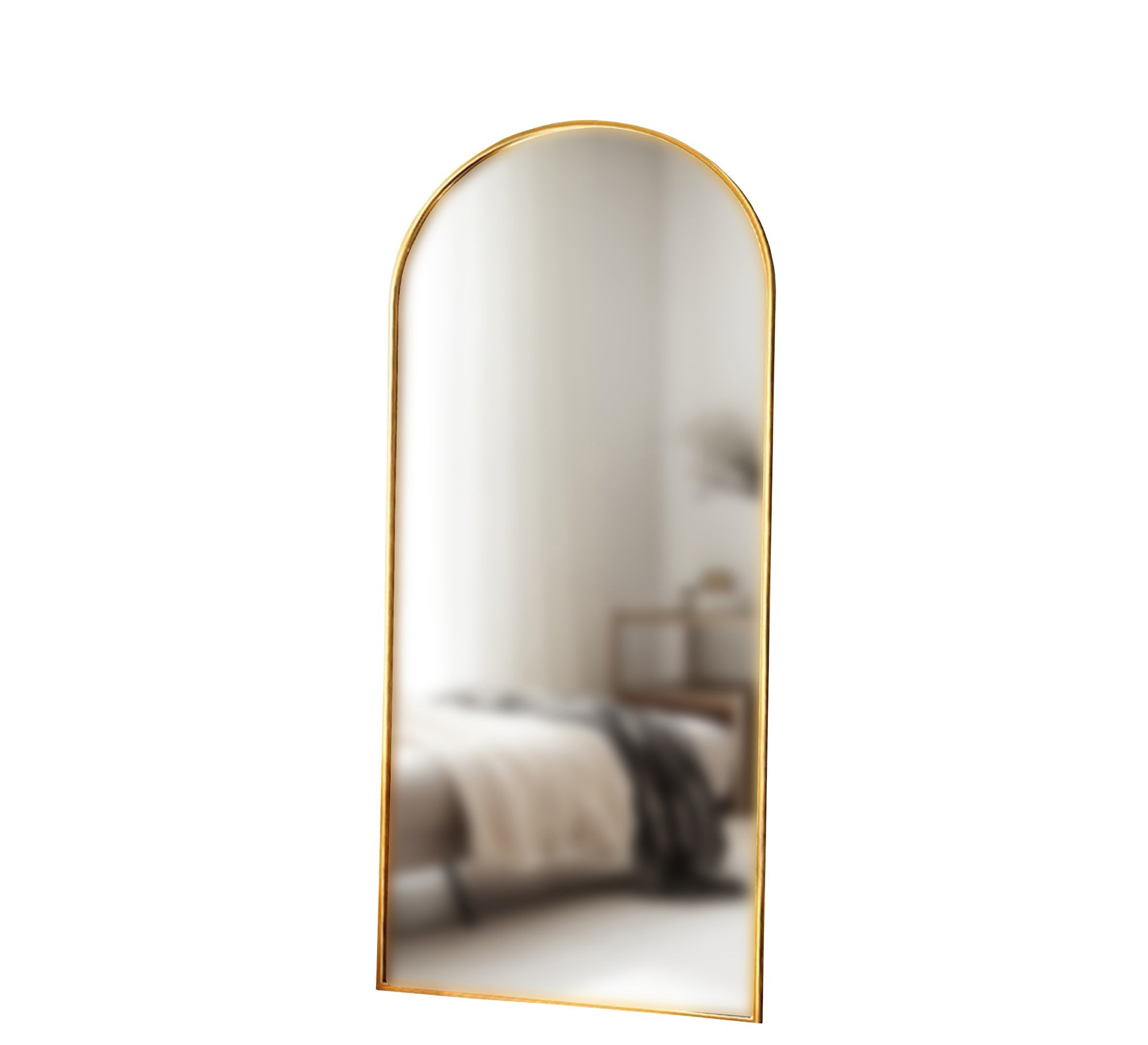 Luxor Mirrors: Modern Elegance with a Golden Frame - Vitrine Furniture - Mirrors