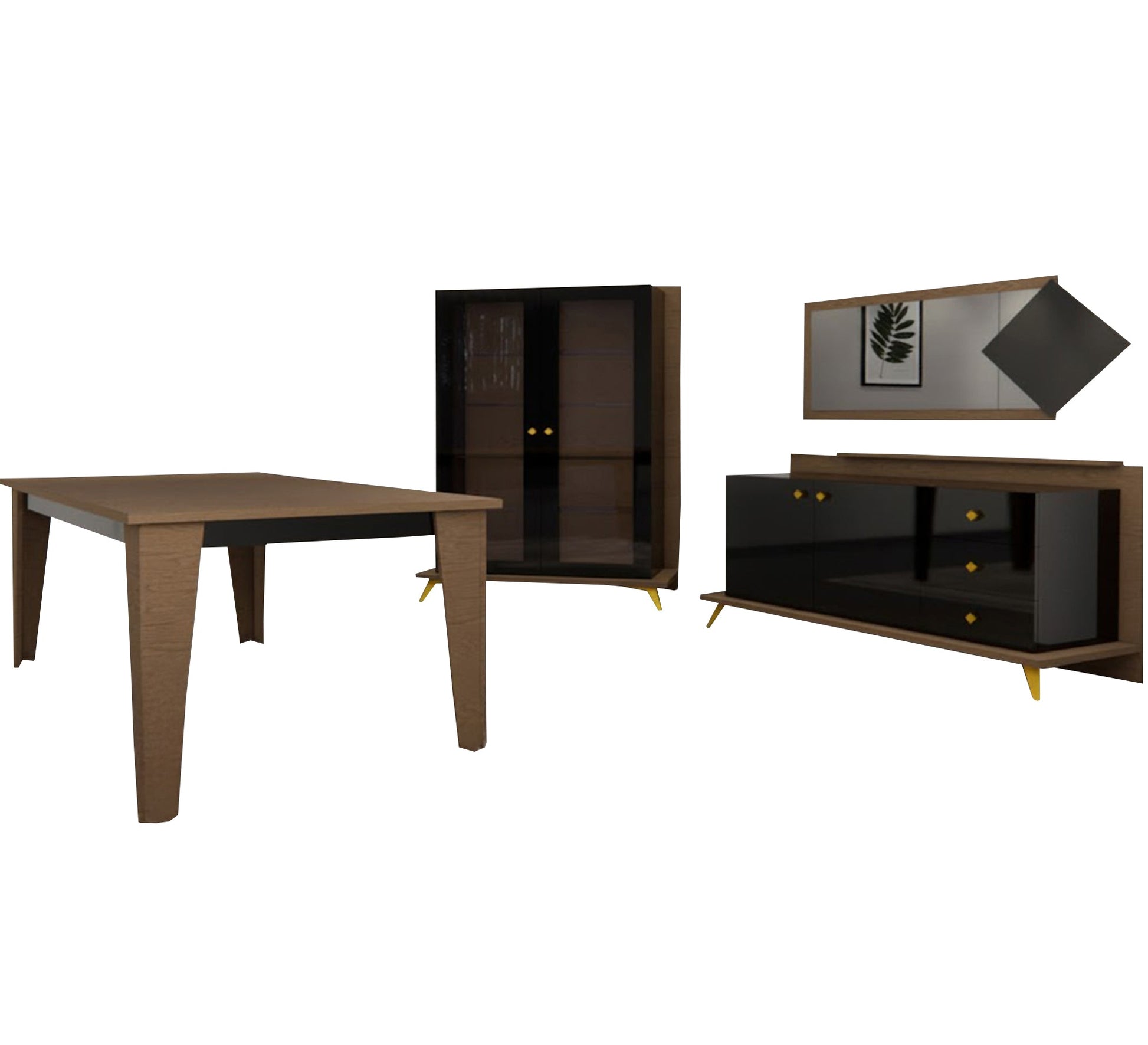 Luxurious dining room - Vitrine Furniture - Furniture