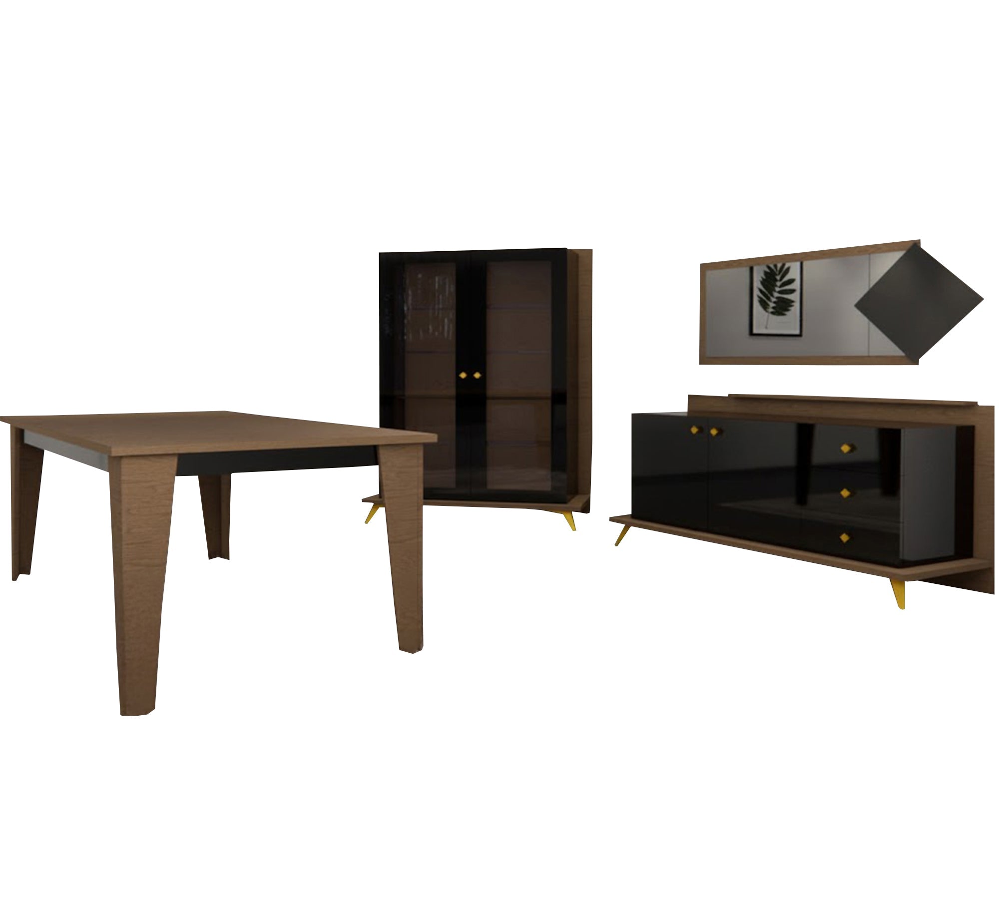 Luxurious dining room - Vitrine Furniture - Furniture