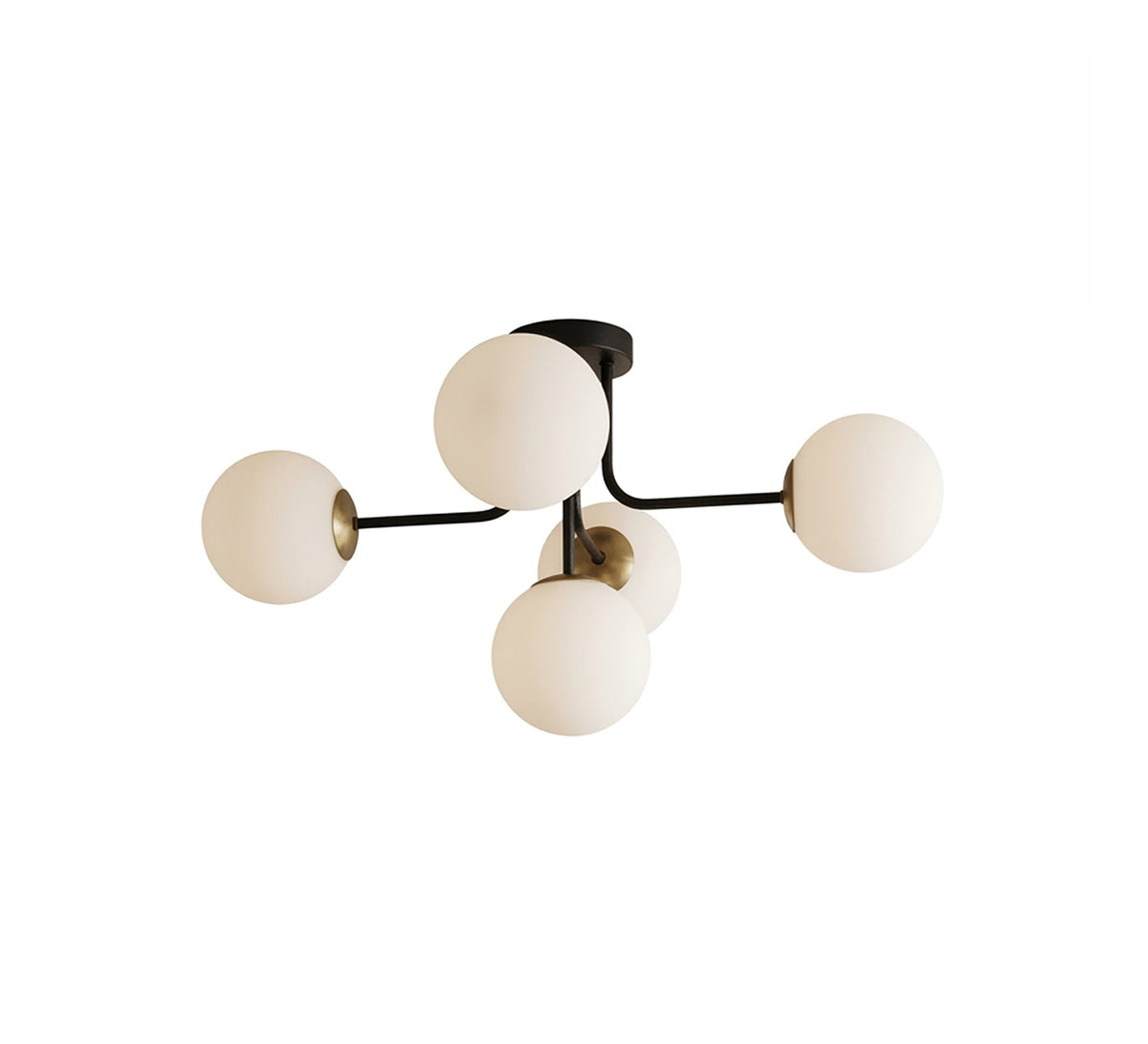 Luxurious semi-flush mount ceiling chandelier - Vitrine Furniture - Ceiling lights