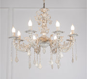 luxurious white chandelier - Vitrine Furniture - Lighting
