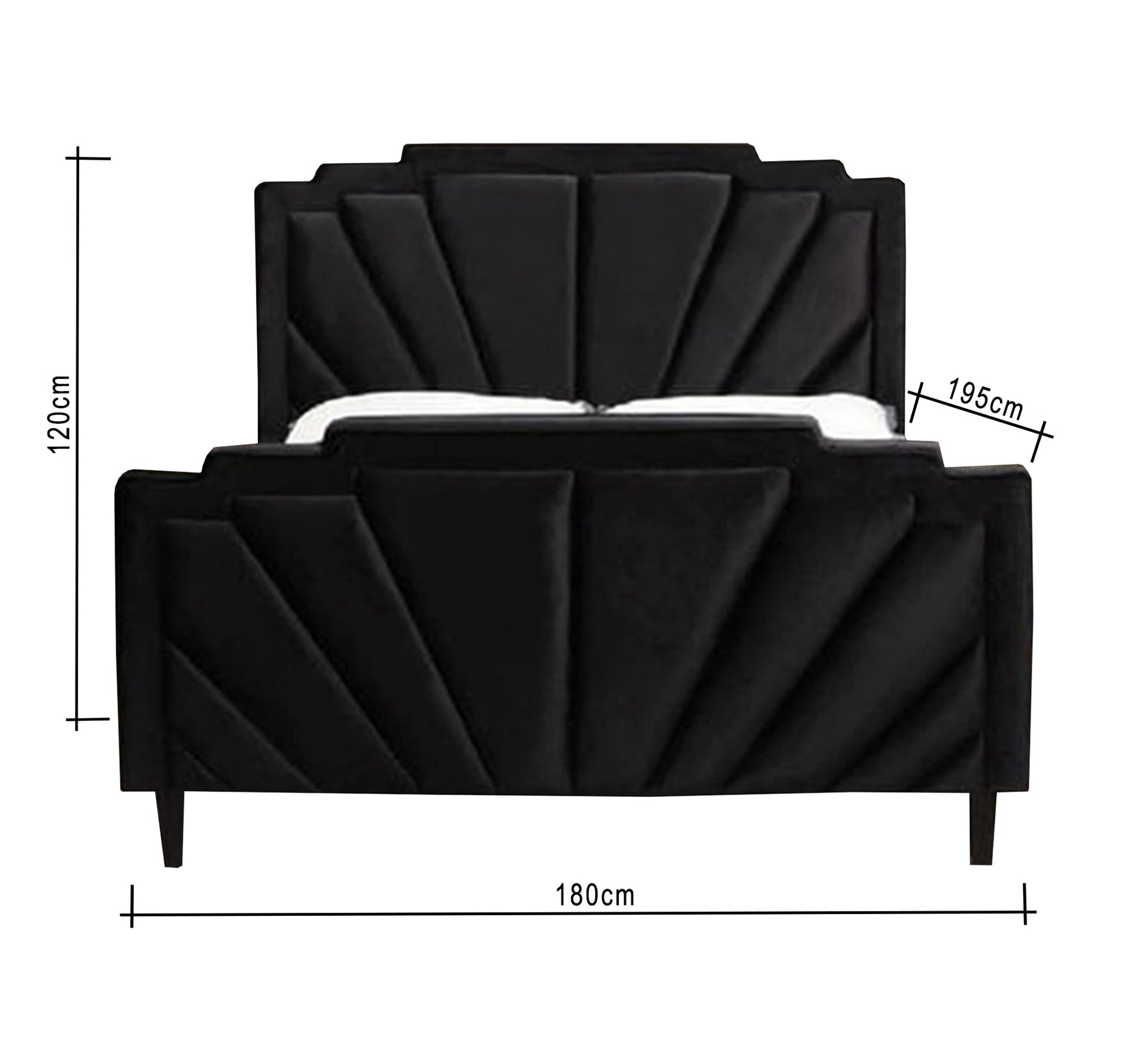 Luxury royal design bed - Vitrine Furniture - Furniture