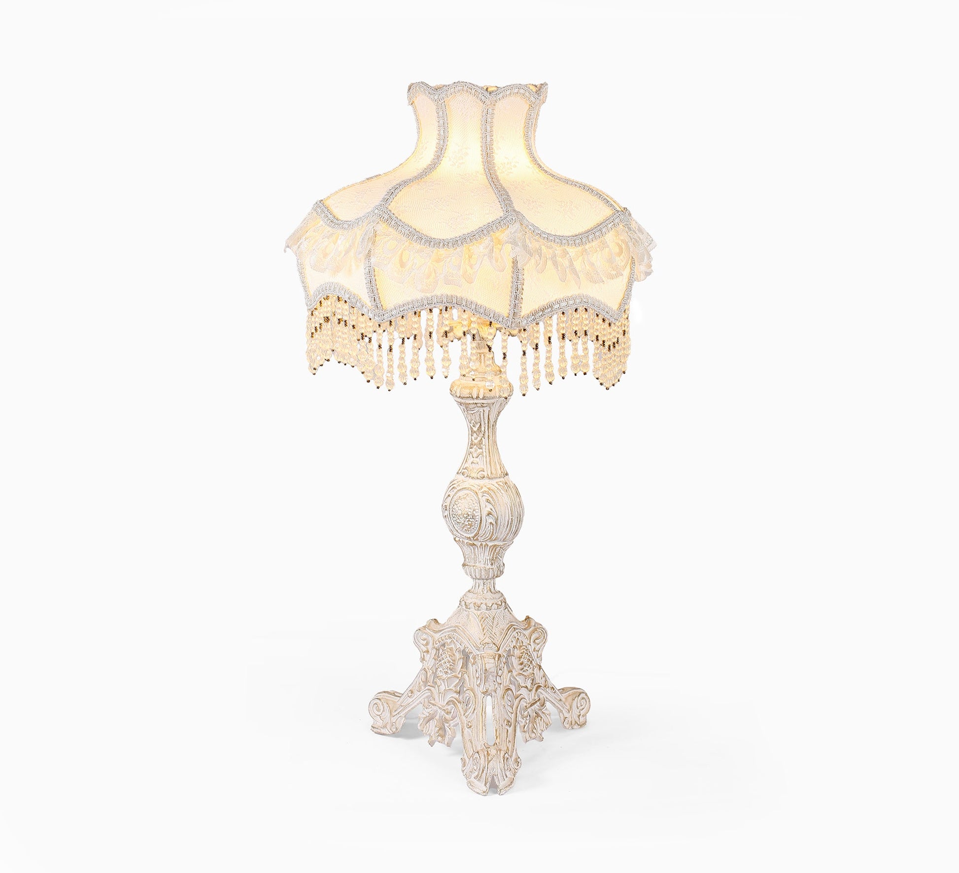 Luxury table lamp with a distinctive antique design - Vitrine Furniture - Lighting