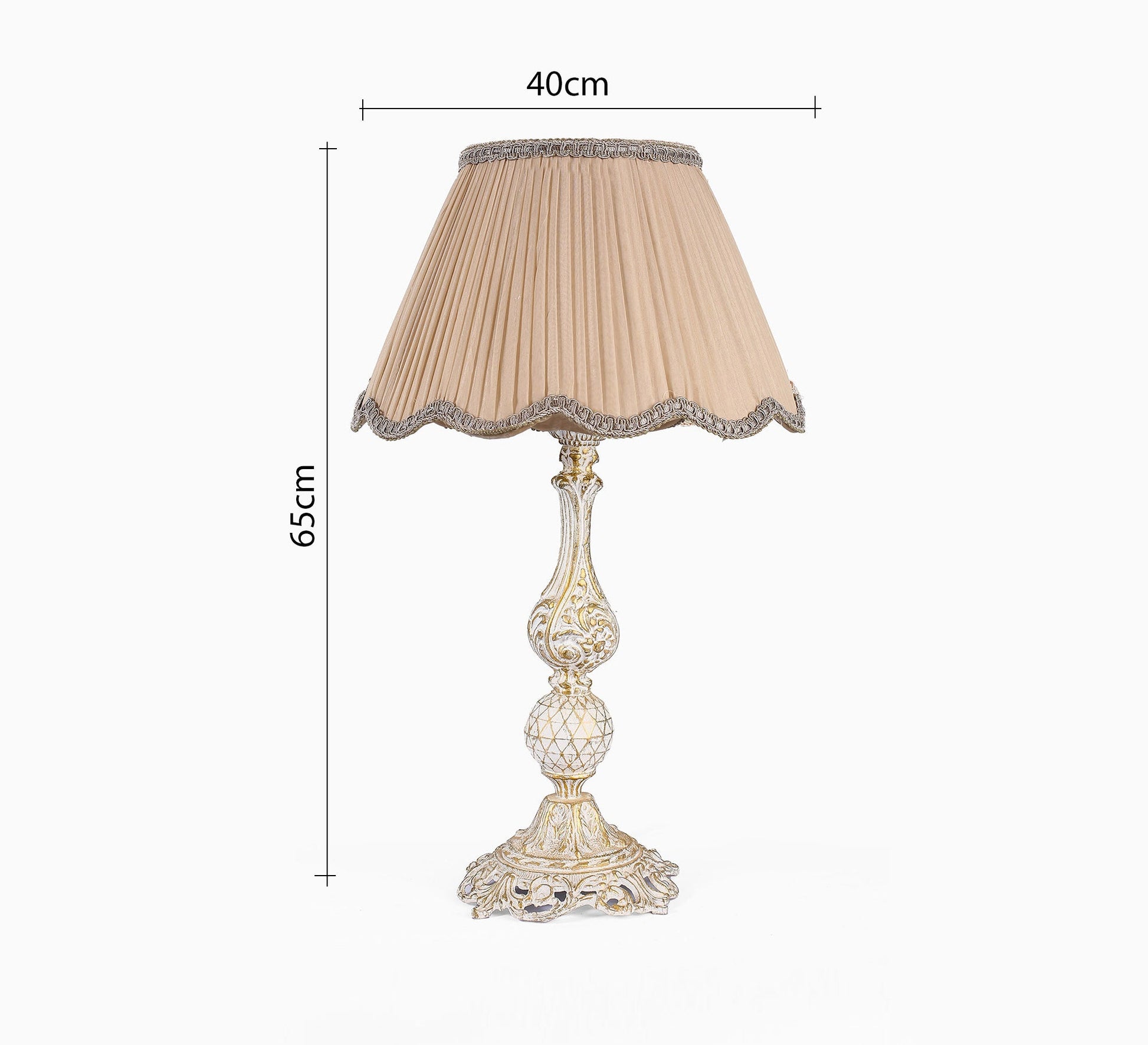 Luxury table lamp with antique design - Vitrine Furniture - Lighting