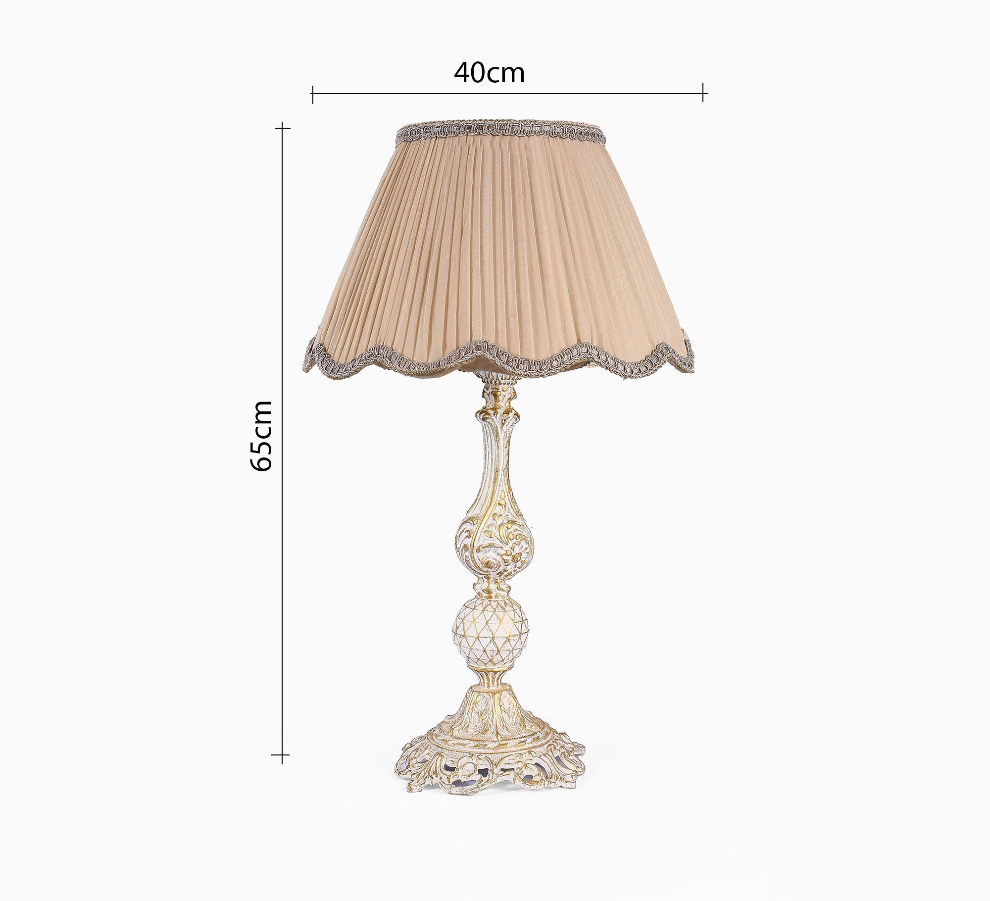 Luxury table lamp with antique design - Vitrine Furniture - Lighting