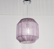 Macrame Ceiling Lamp Ribbed - Vitrine Furniture - Lighting