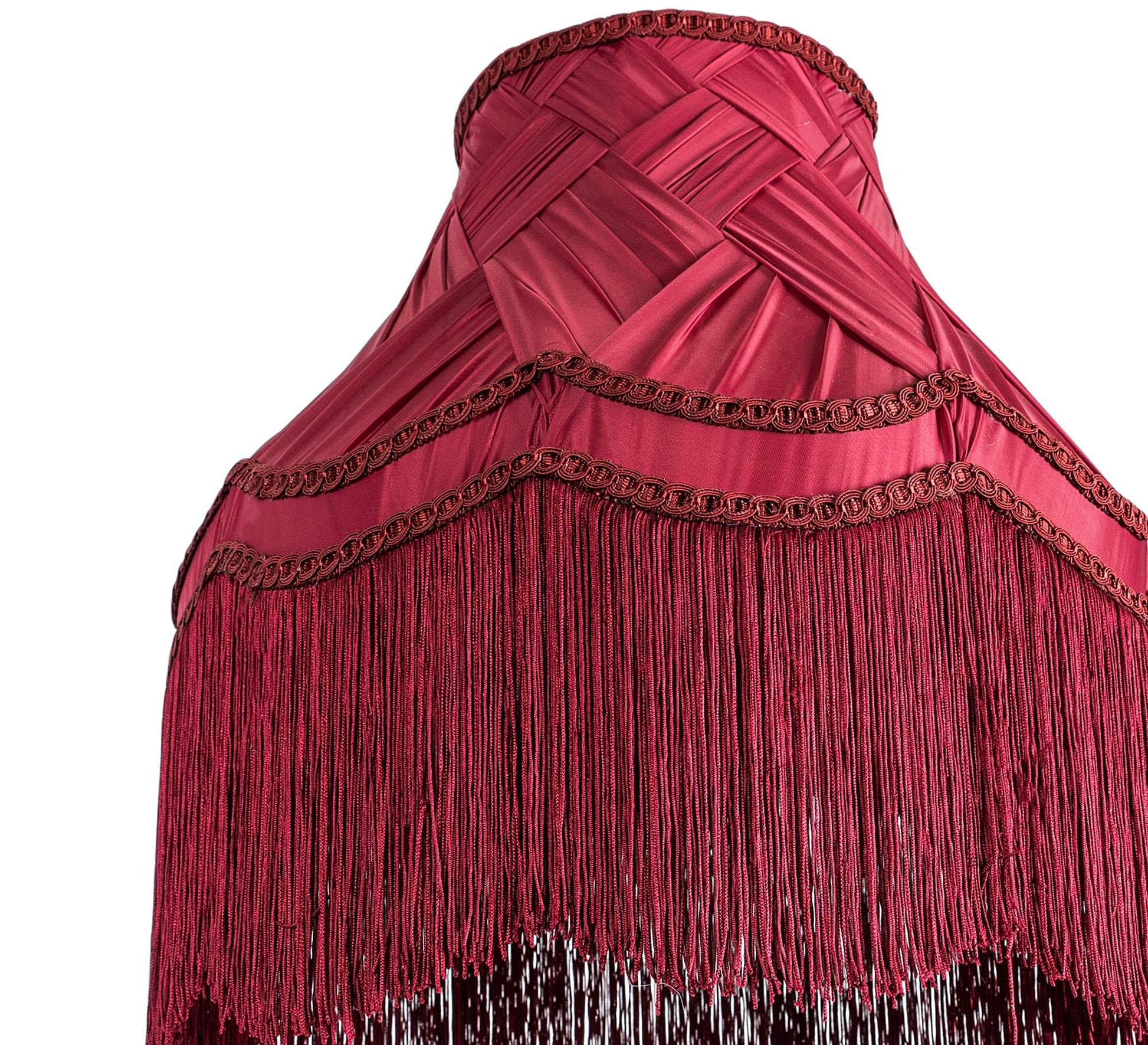 Macrame Ceiling Lamp Slit - Vitrine Furniture - Lighting