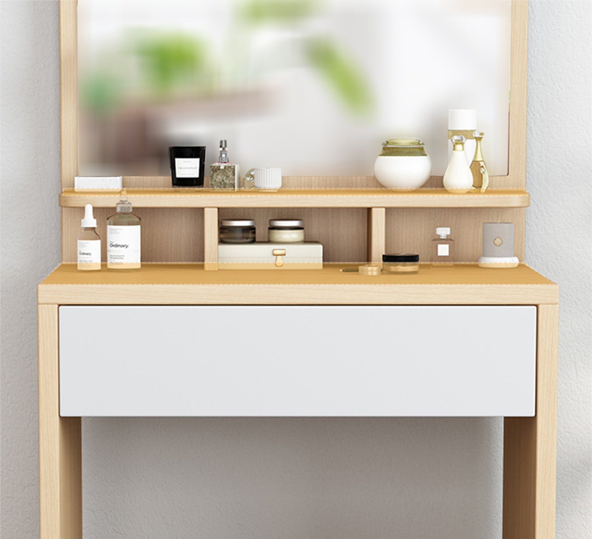 Makeup Vanities: Small, White, and Beige Beauty - Vitrine Furniture - Furniture