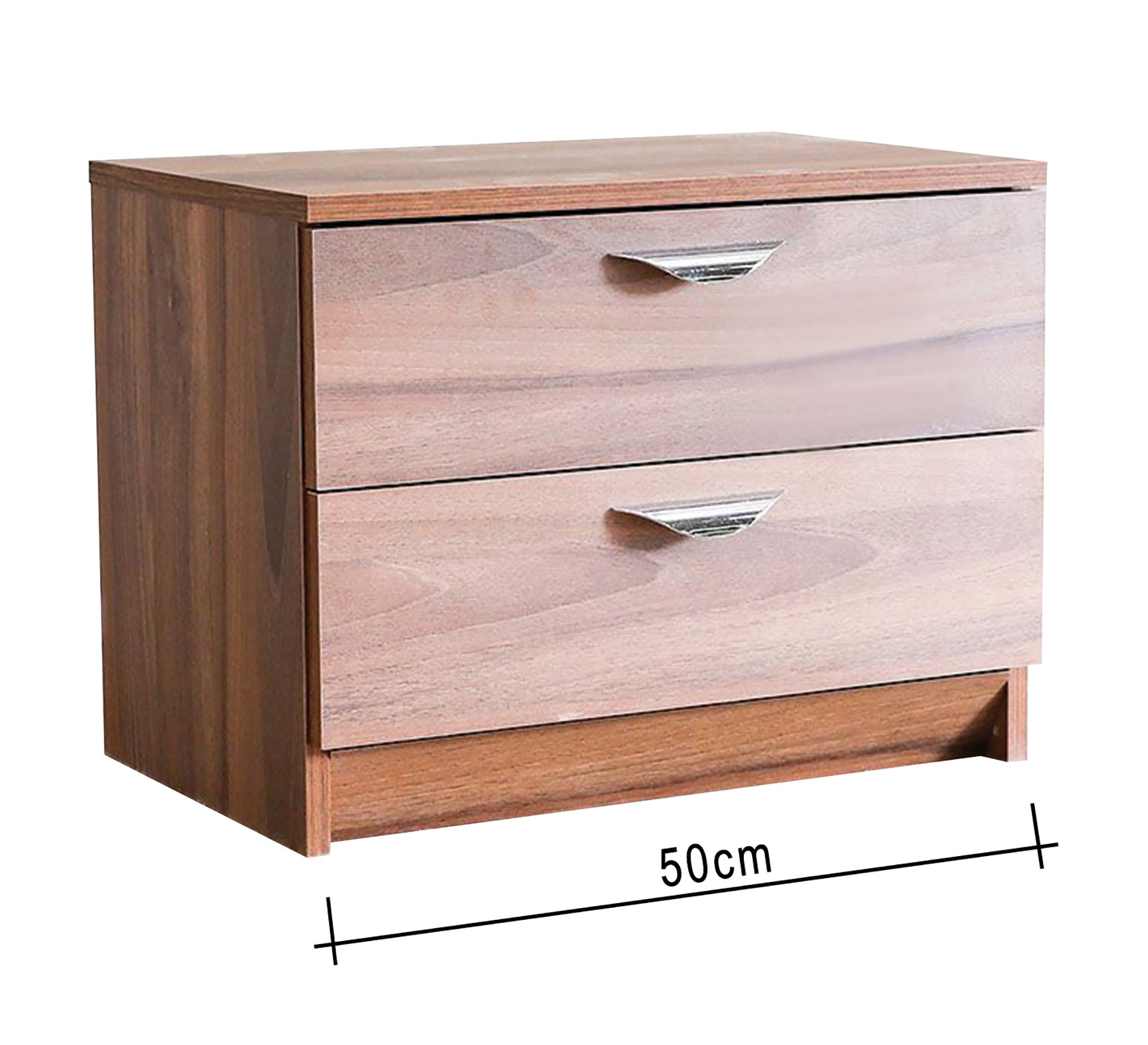 Master bedroom in luxurious wooden brown - Vitrine Furniture - Bed Sets