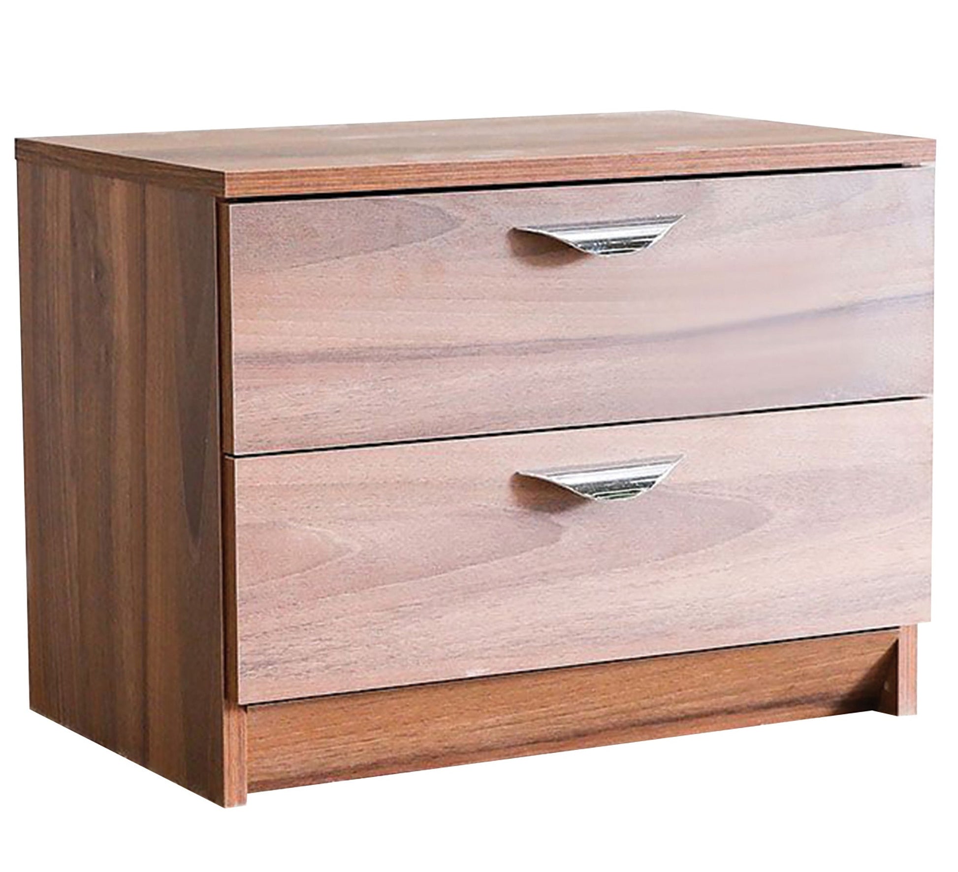 Master bedroom in luxurious wooden brown - Vitrine Furniture - Bed Sets